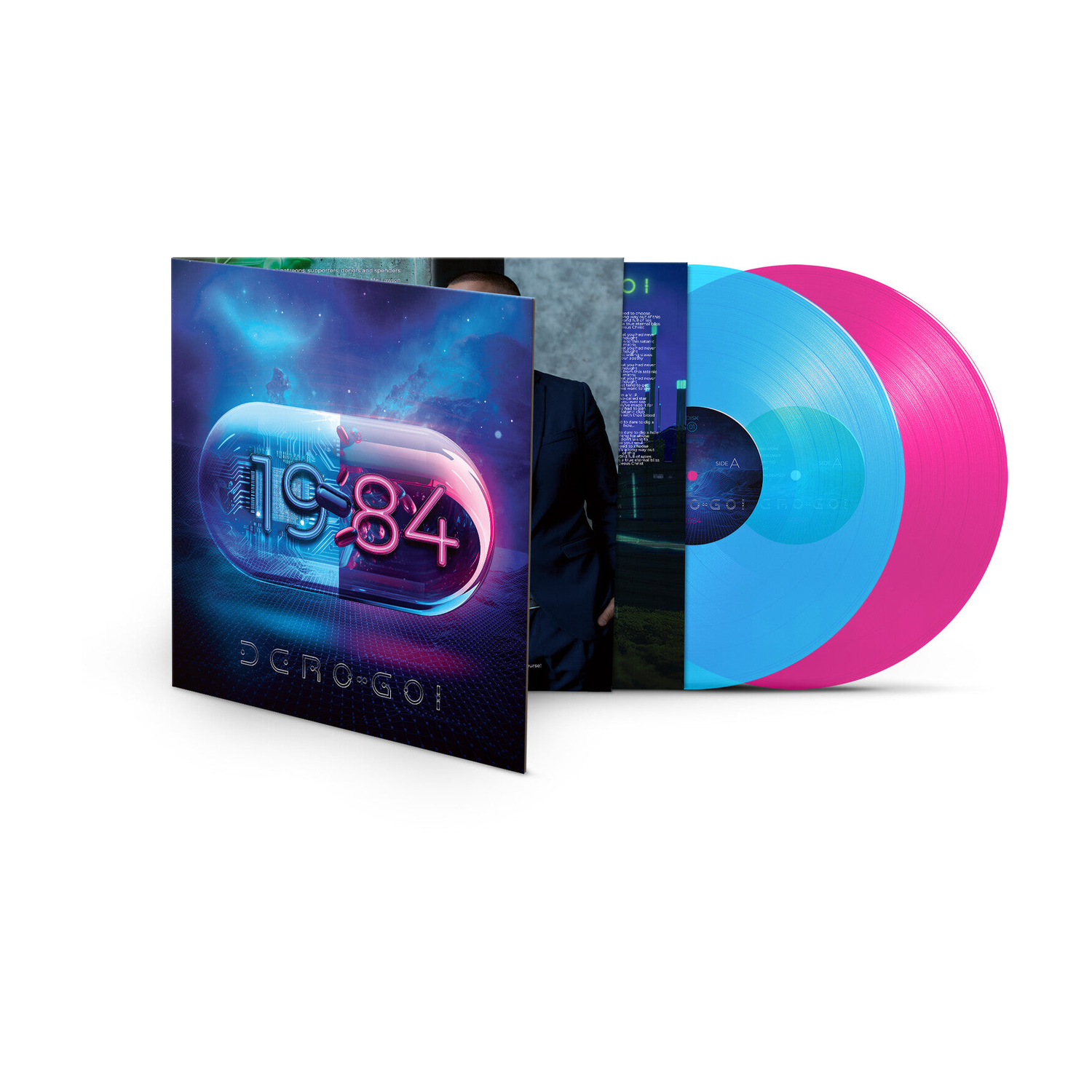 Dero Goi - 1984 - Blue/Pink 2xLP (Blue Vinyl)