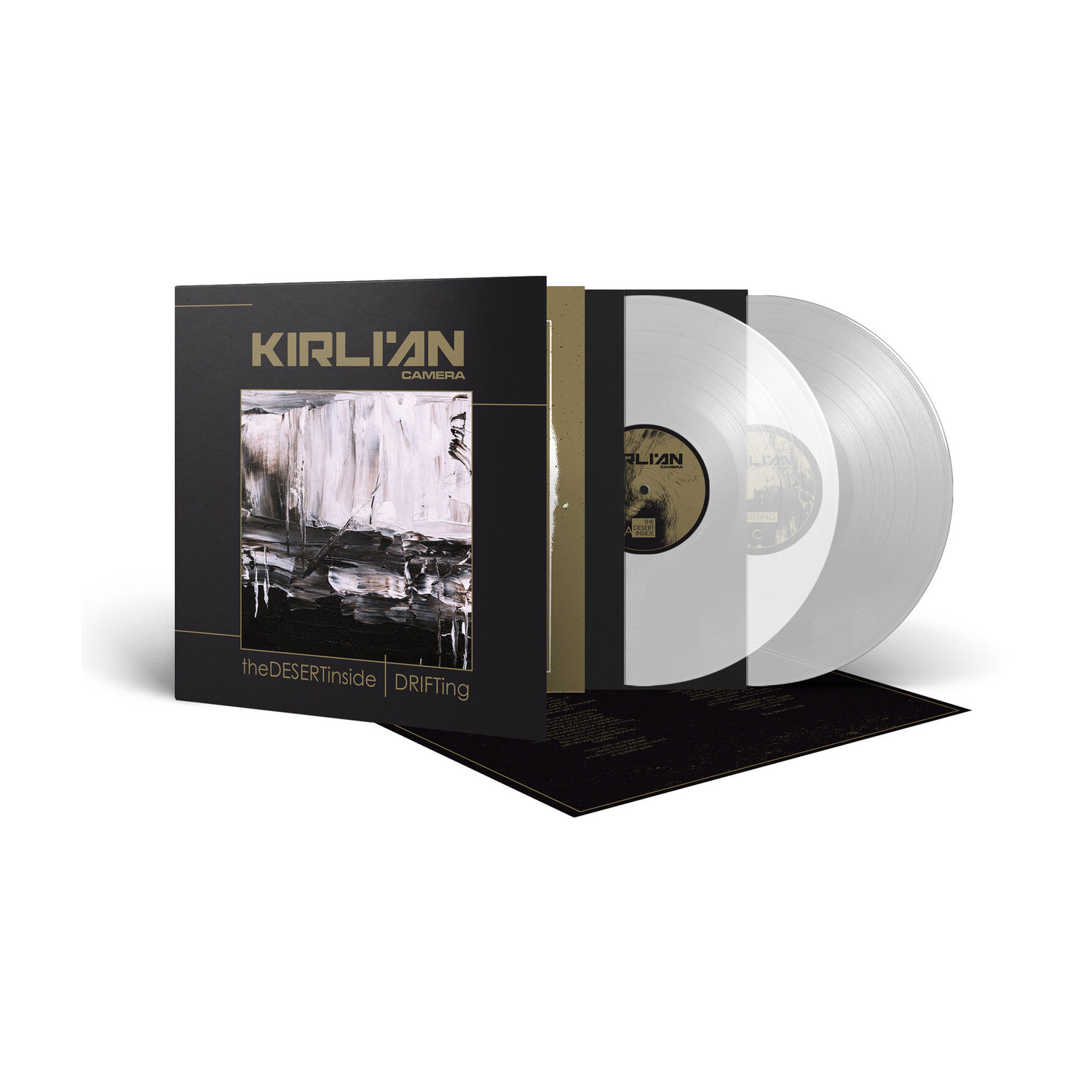 Kirlian Camera - Desert Inside / Drifting - Clear 2xLP (Clear Vinyl)