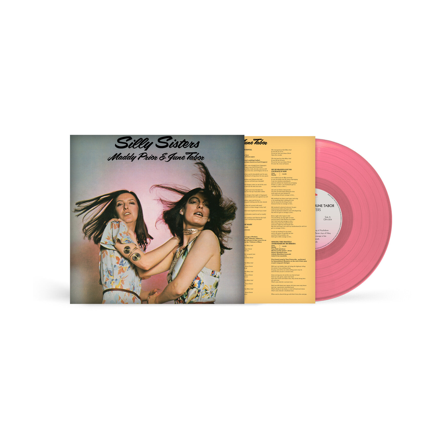 Maddy Prior / June Tabor - Silly Sisters (Chrysalis Red Series) - Rose (Pink Vinyl)
