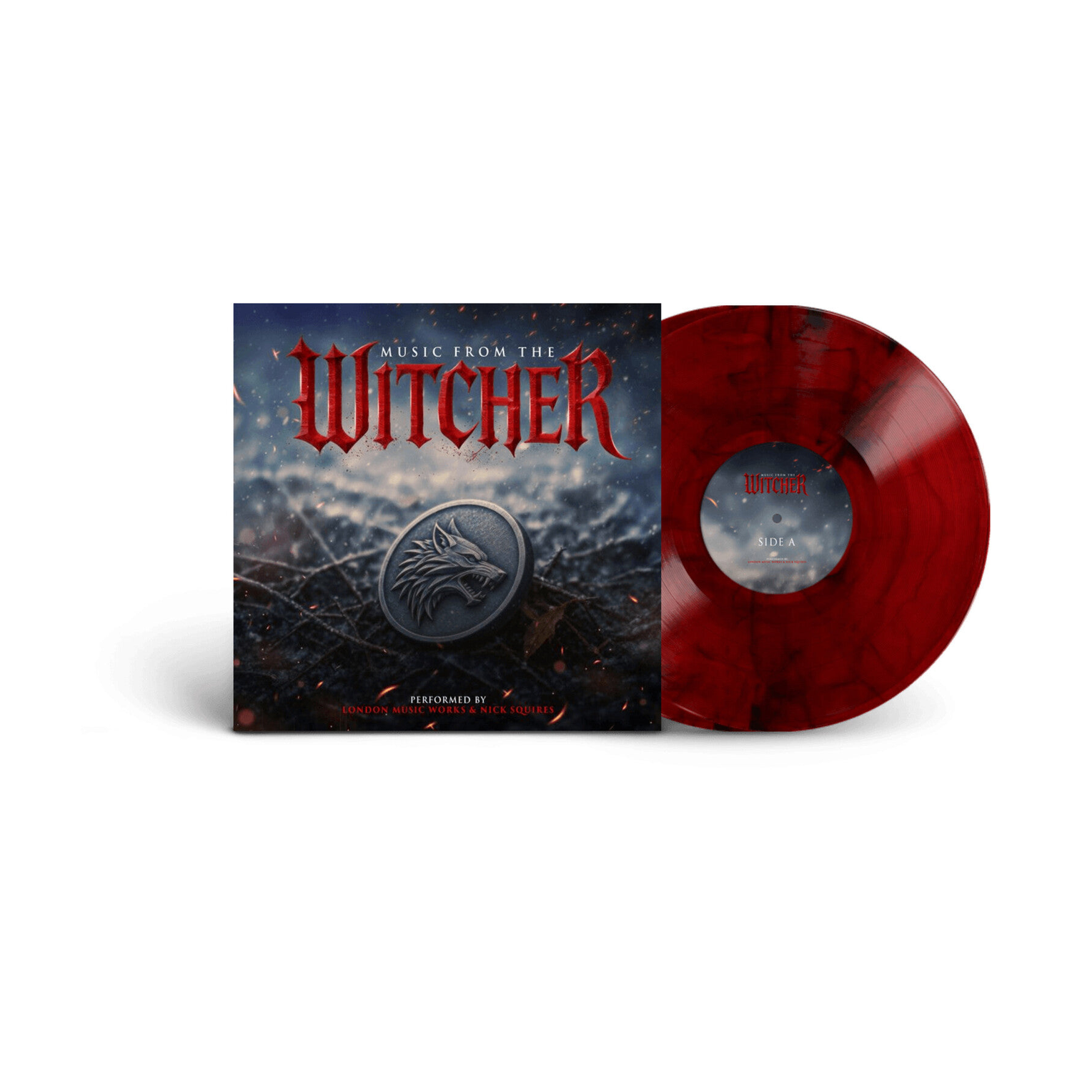 London Music Works & Nick Squires - Music From the Witcher 2xLP (Red Vinyl)