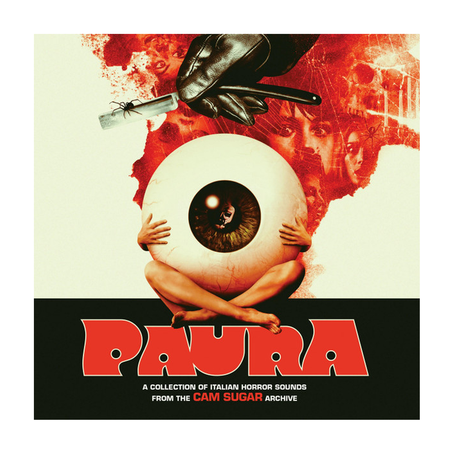 Paura: A Collection of Italian Horror Sounds / Various - Limited Gatefold Red Splatter Colored Vinyl 2xLP (Red Vinyl)