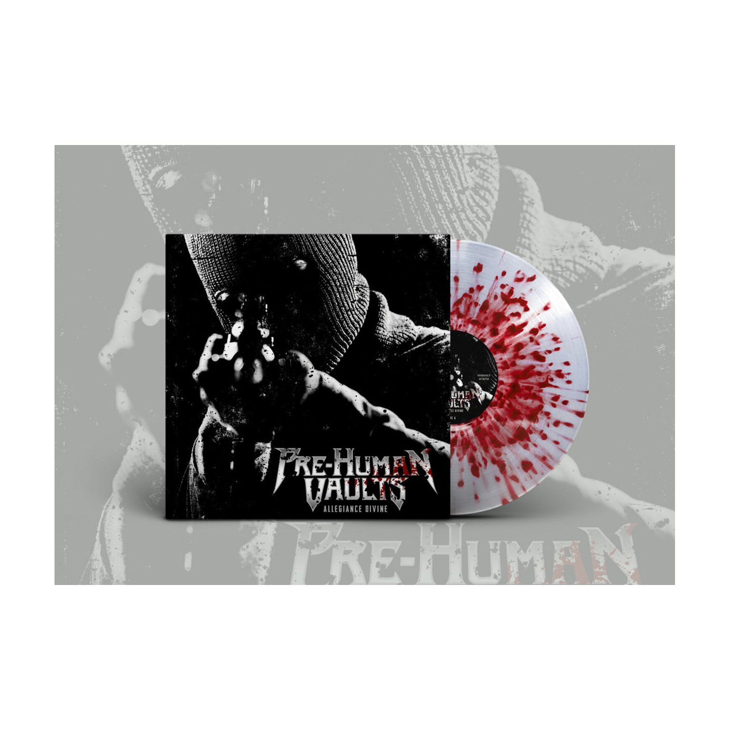 Pre-Human Vaults - Allegiance Divine - Clear Splatter (Clear Vinyl)