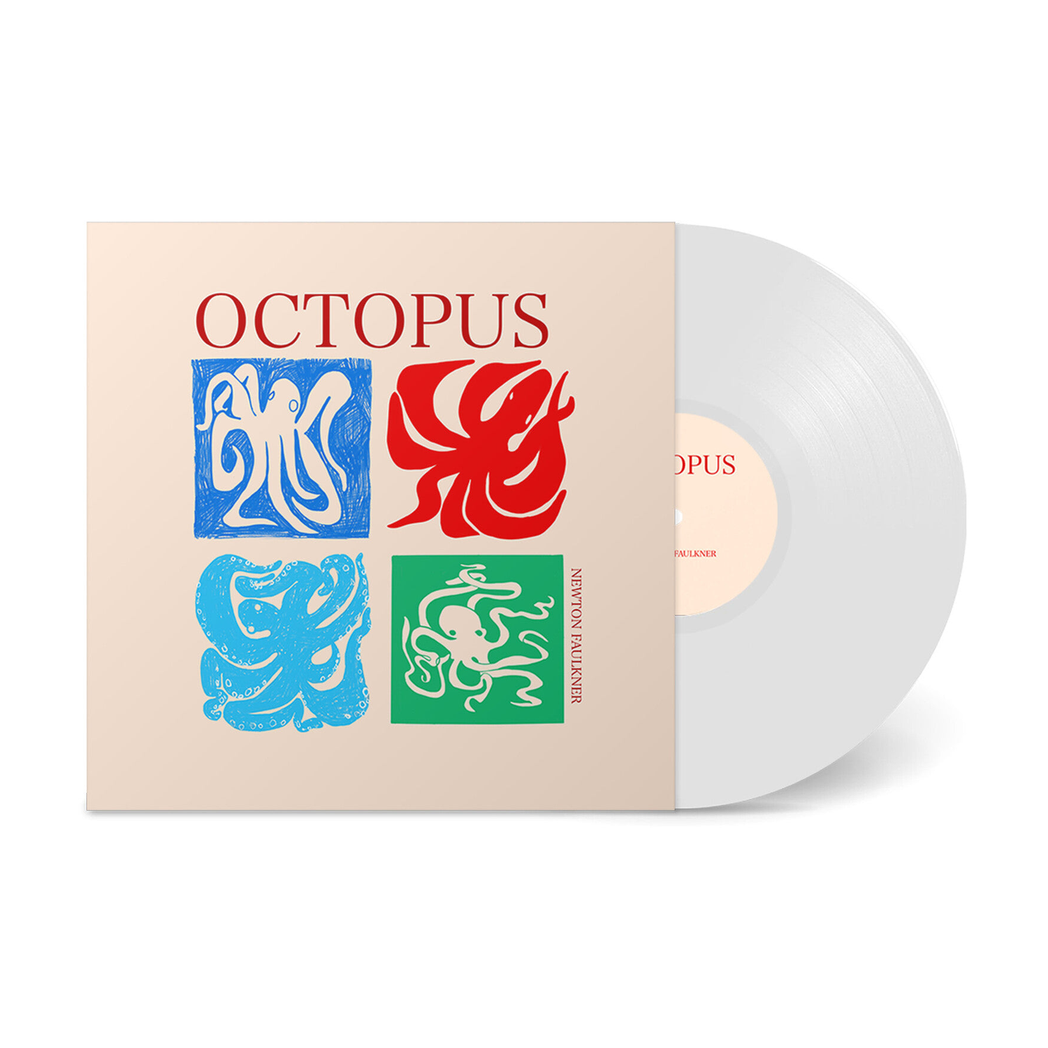 Newton Faulkner - Octopus (White Vinyl)