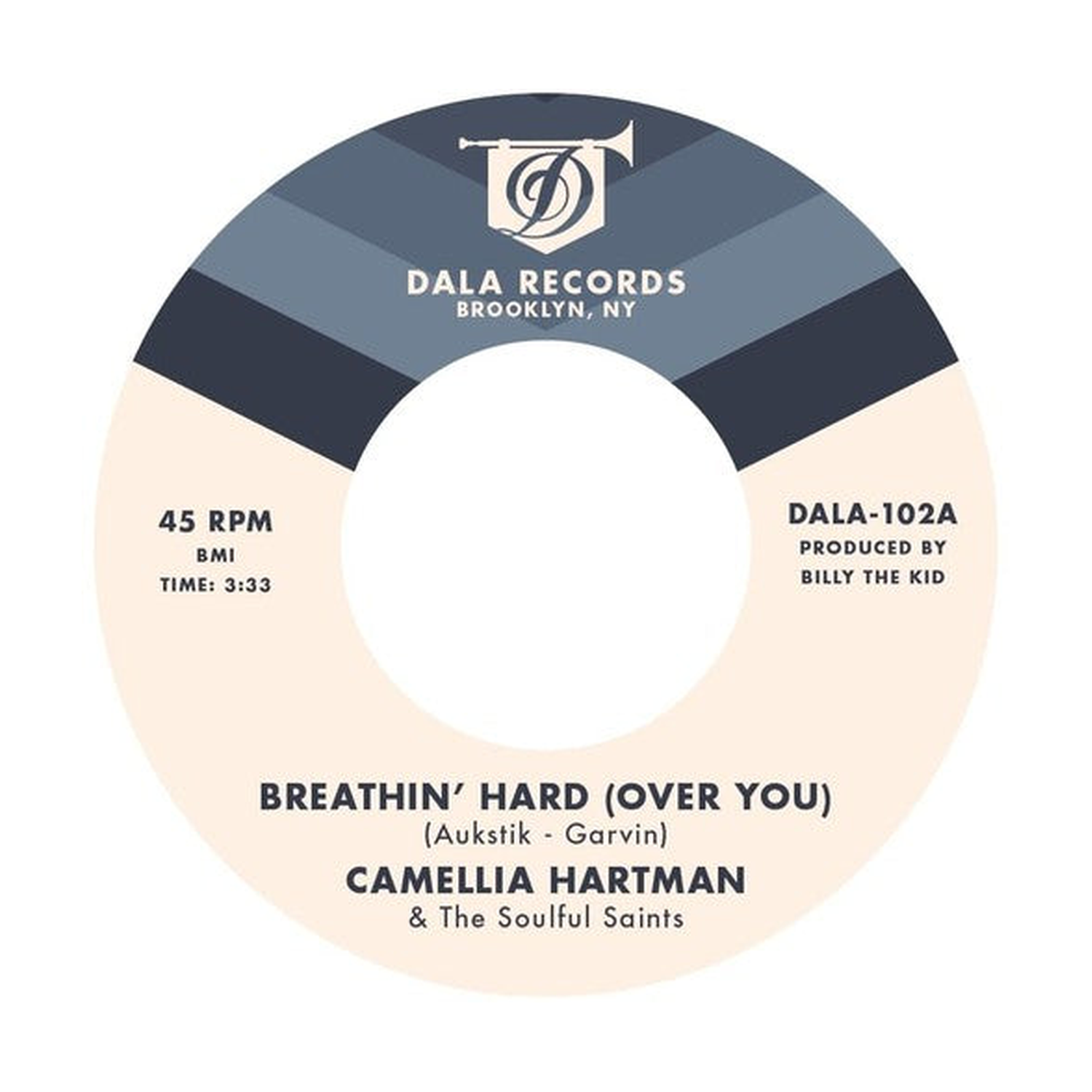 Camellia Hartman & the Soulful Saints - Breathin' Hard (Over You) / Return the Favor