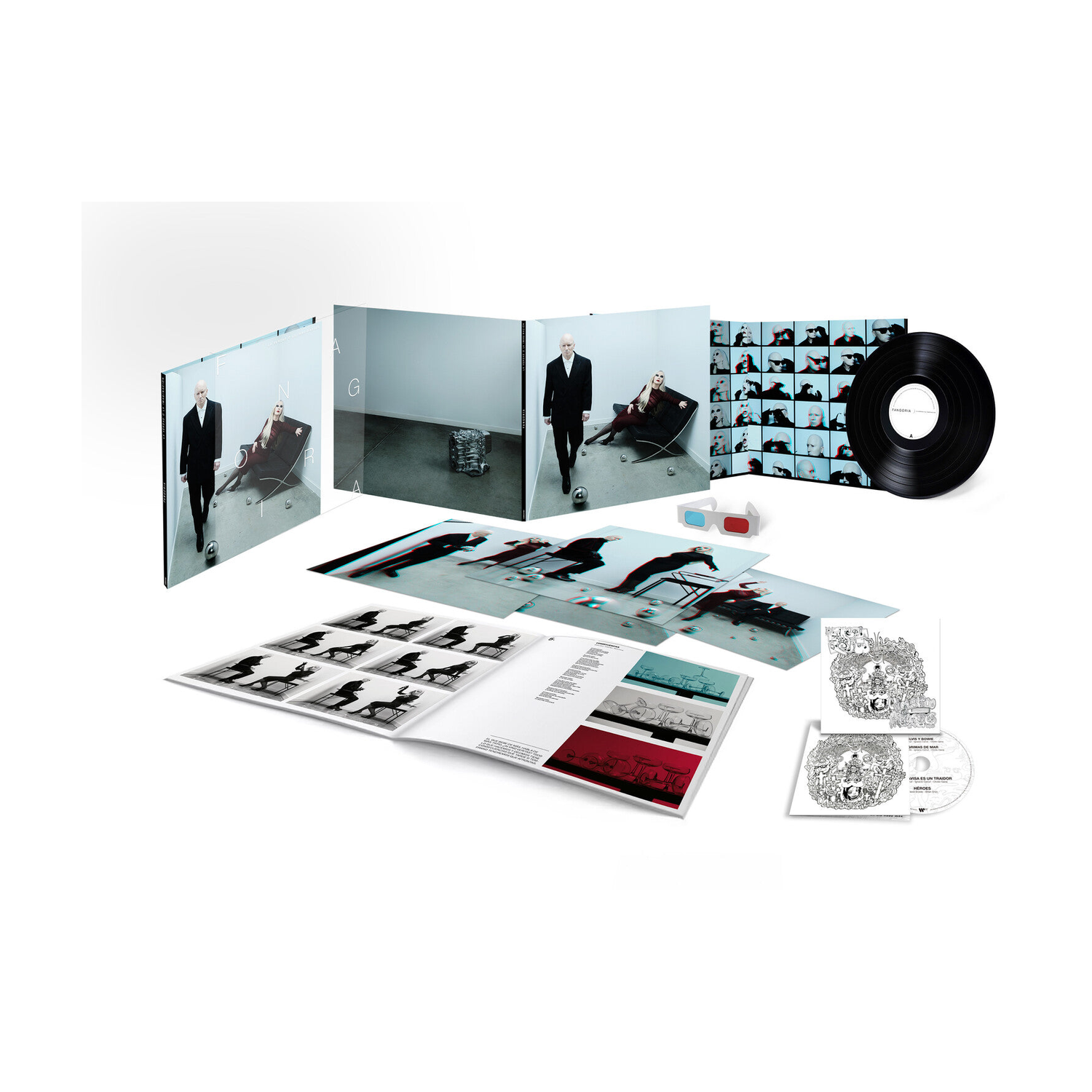 Fangoria - La Verdad O La Imaginacion - Special Limited Edition With Bonus CD and Exclusive Bonus Tracks 2xLP (Limited Edition)