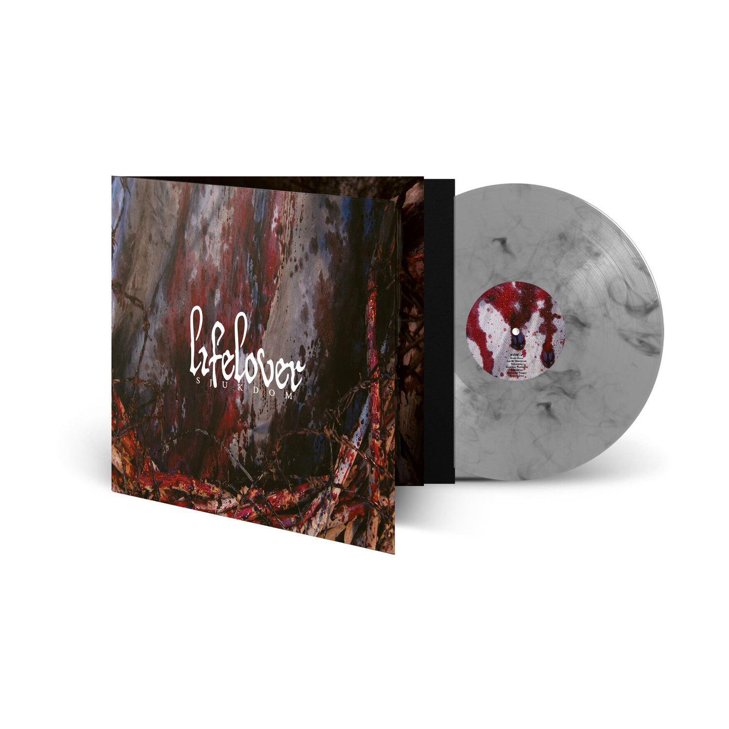 Lifelover - Sjukdom - Silver/Black (Silver Vinyl)