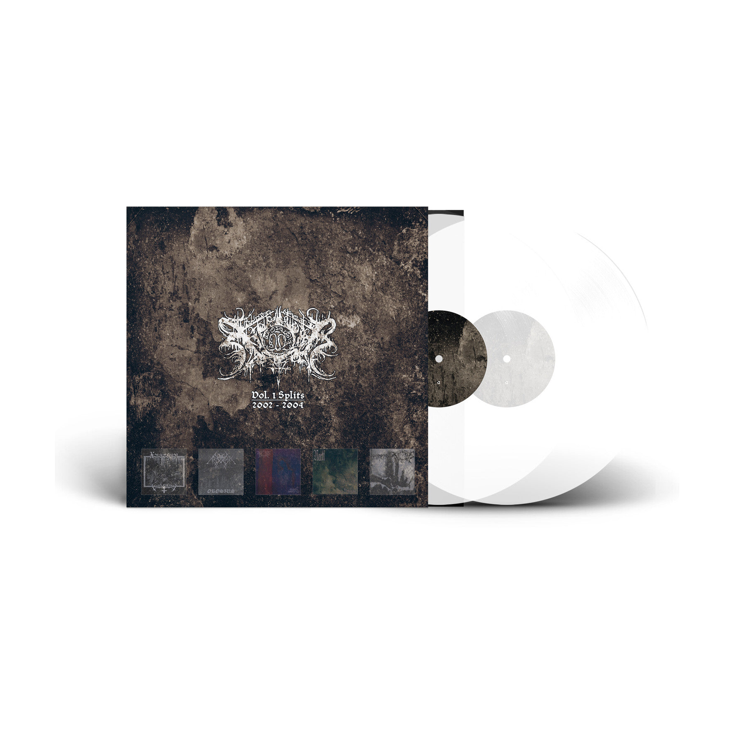 Xasthur - Vol. 1 Splits 2002-2004 - Clear 2xLP (Clear Vinyl)