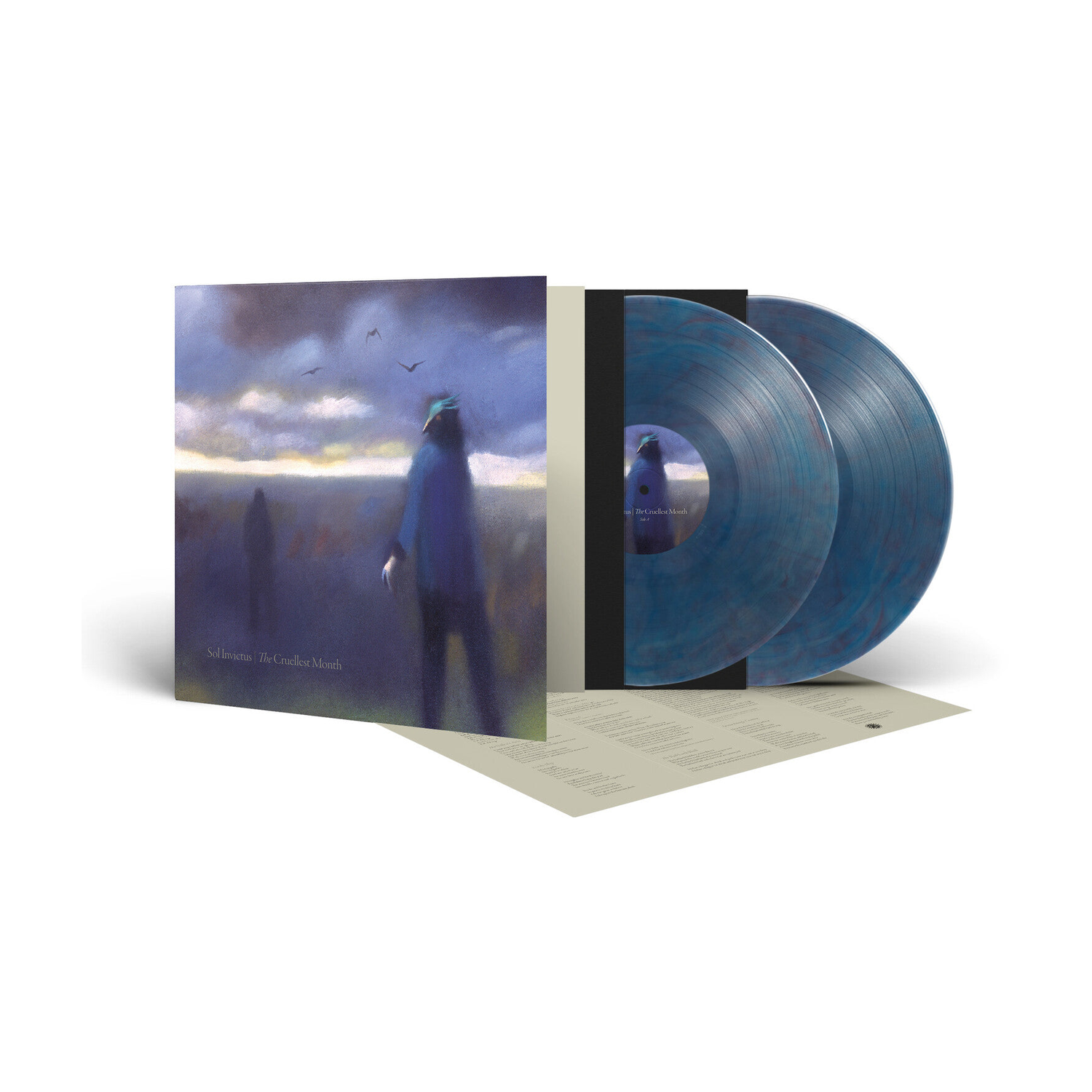 Sol Invictus - The Cruellest Month - Crystal Clear/Blue/Red marble 2xLP (Clear Vinyl)