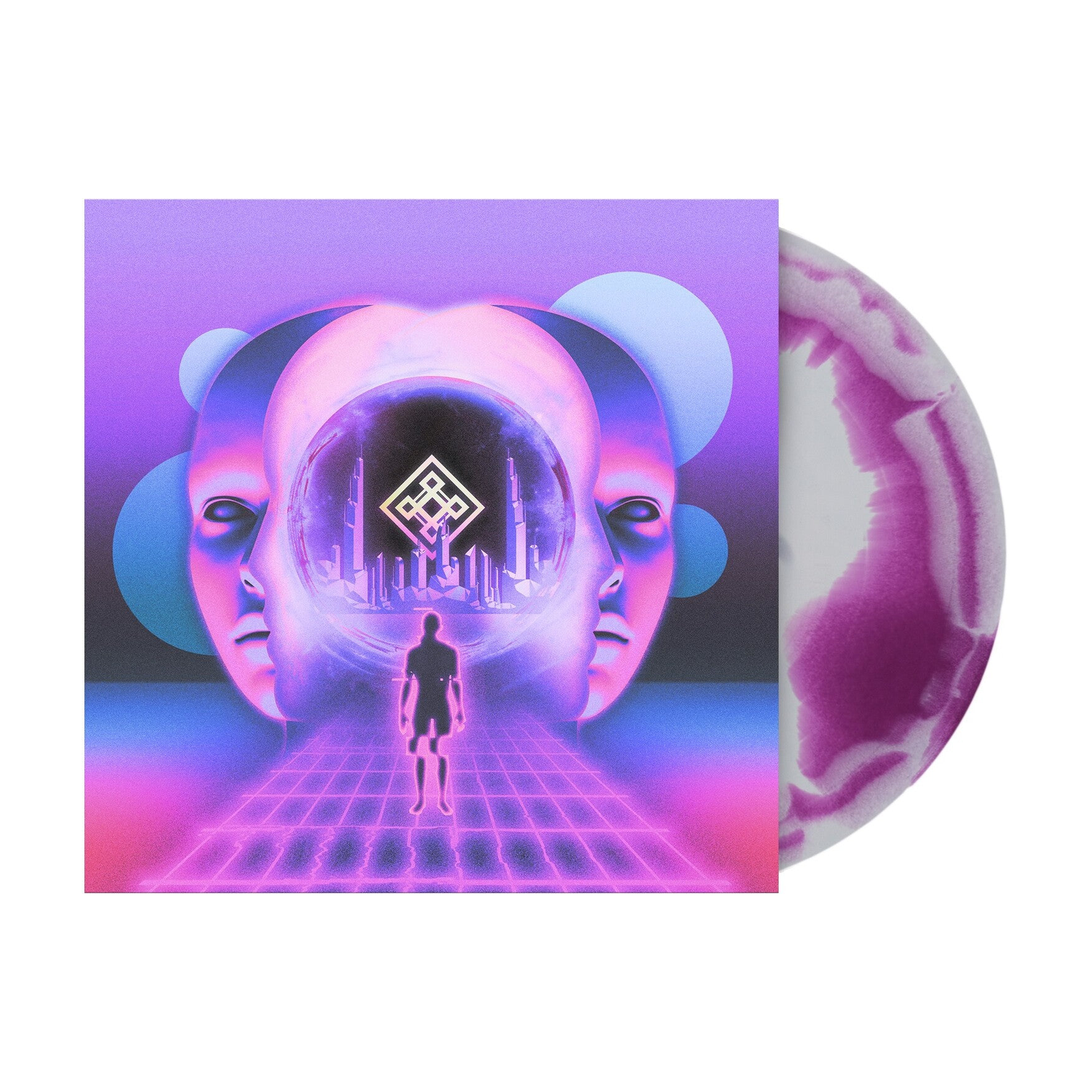 Red Handed Denial - A Journey Through Virtual Dystopia - Black & Orchid (Purple Vinyl)