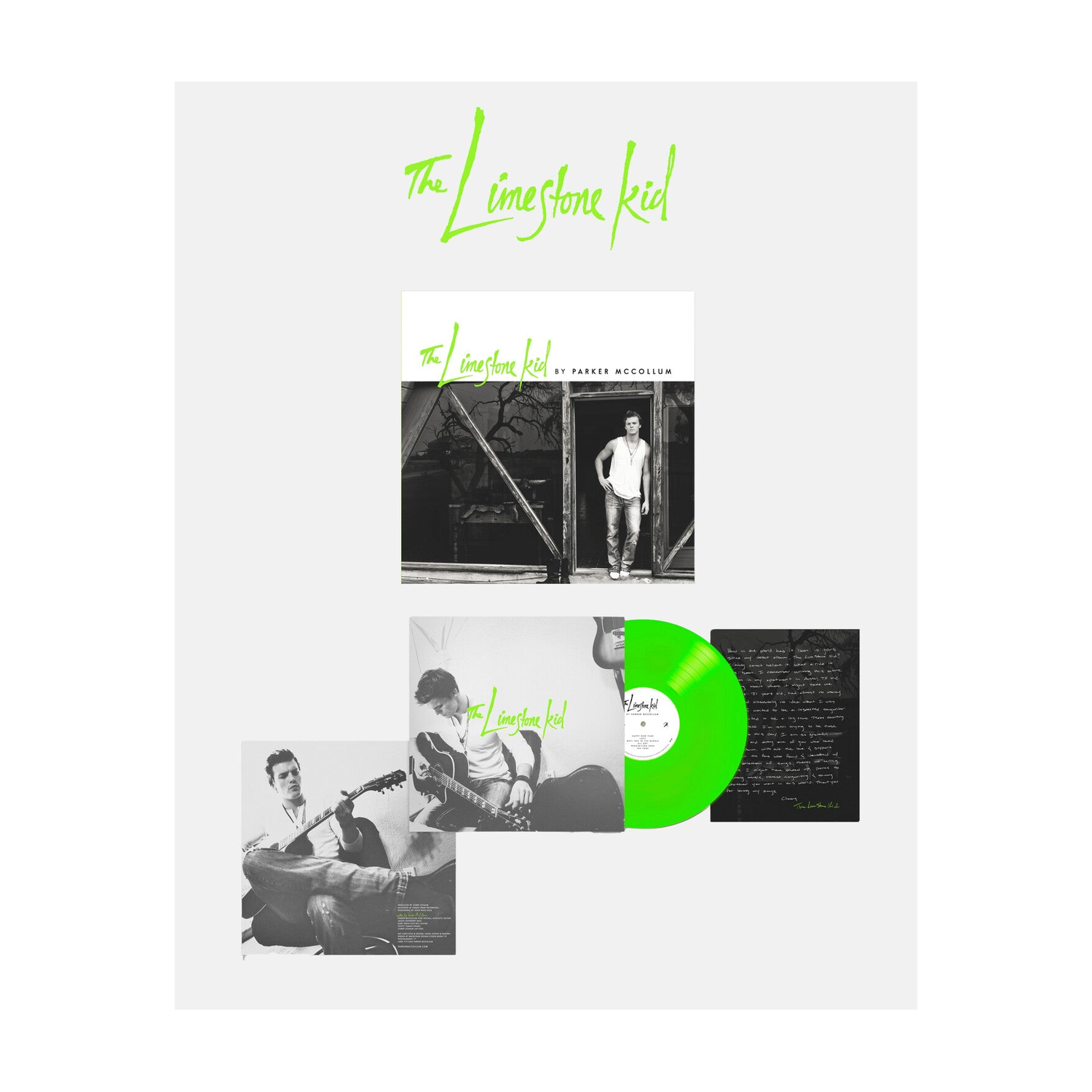 Parker McCollum - The Limestone Kid (Green Vinyl)