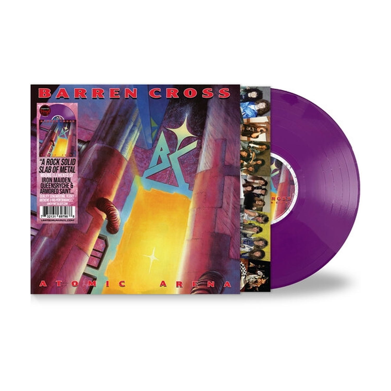 Barren Cross - Atomic Arena (Purple Vinyl)