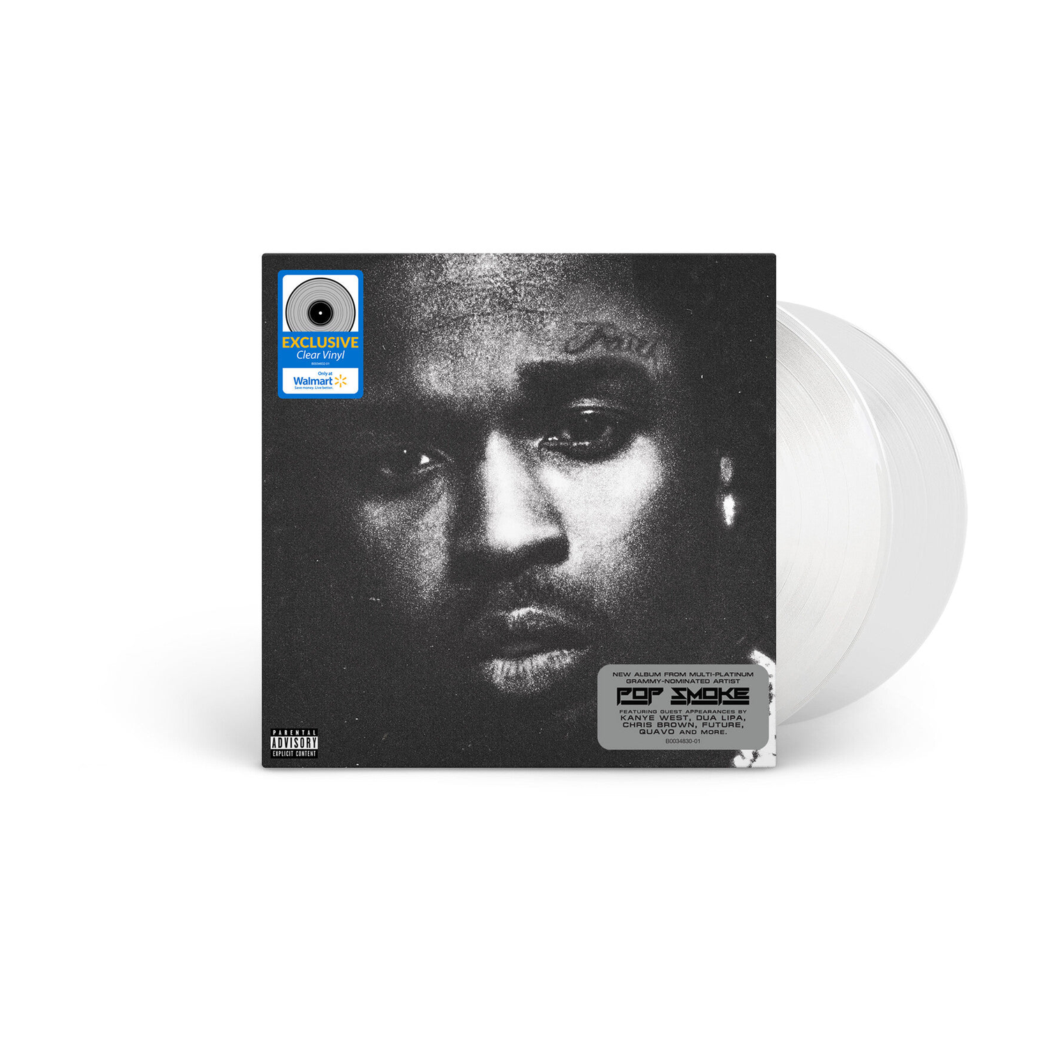 Pop Smoke - Faith 2xLP (Clear Vinyl)
