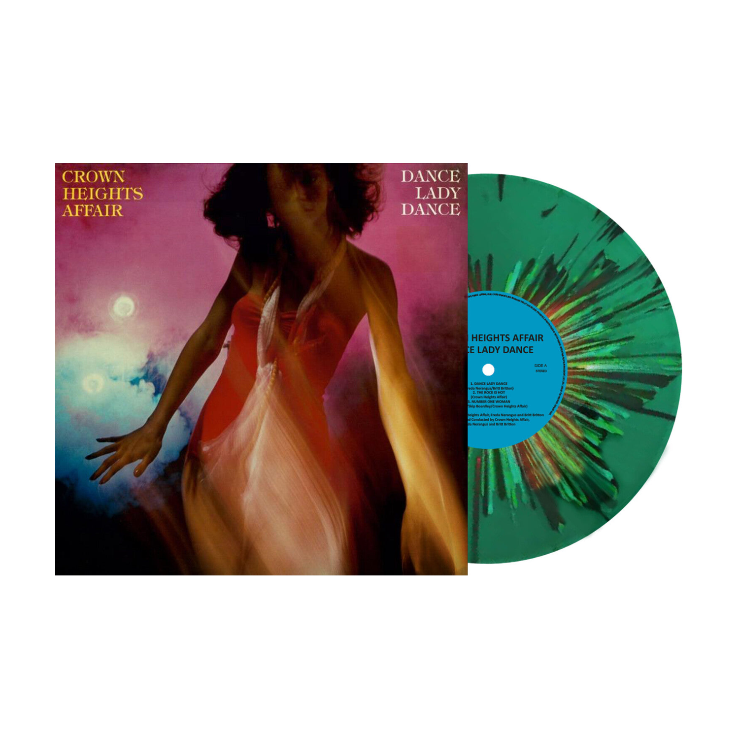 Crown Heights Affair - Dance Lady Dance - Limited Splatter Green Vinyl (Green Vinyl)