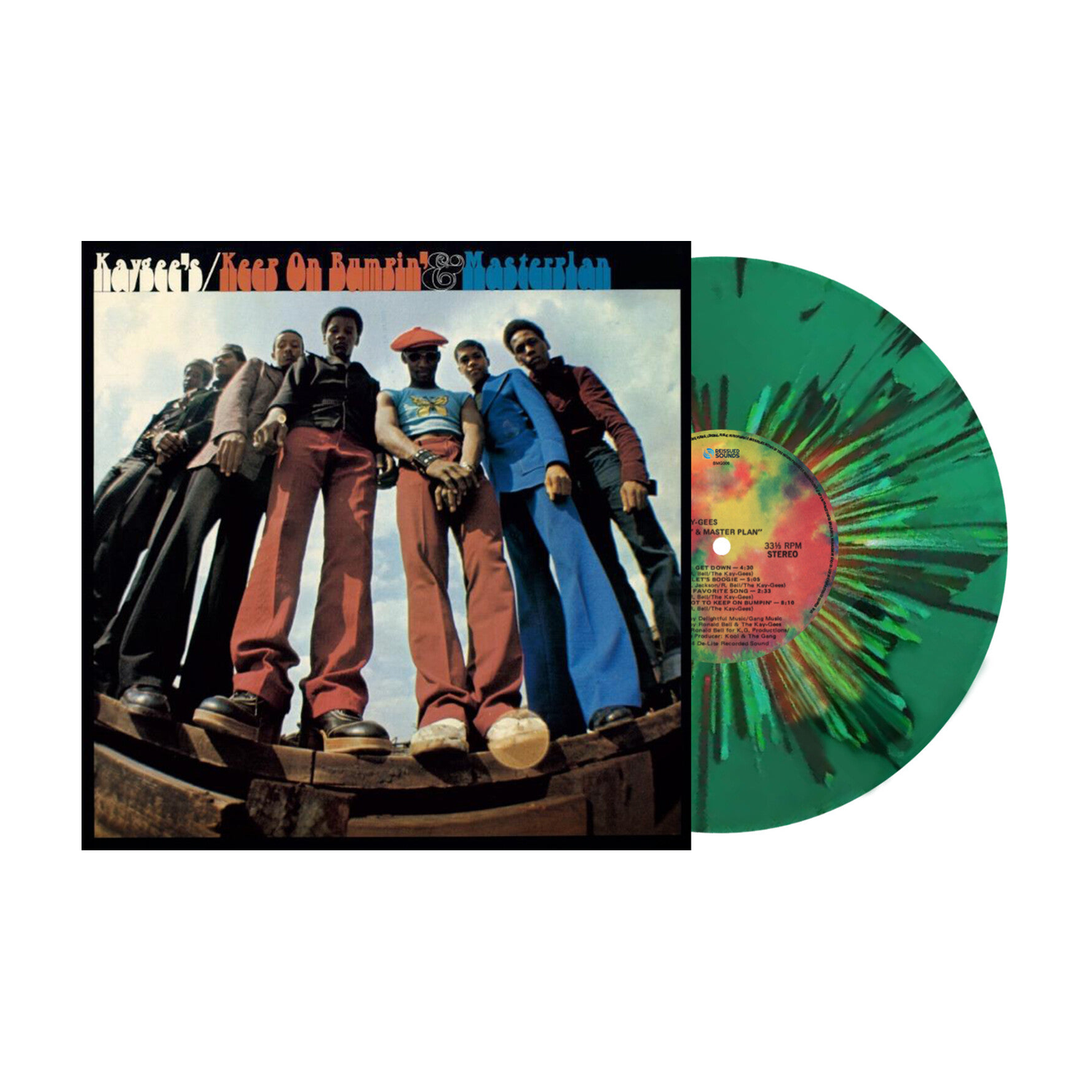 Kaygee's - Keep On Bumpin' & Masterplan - Limited Splatter Green Vinyl (Green Vinyl)