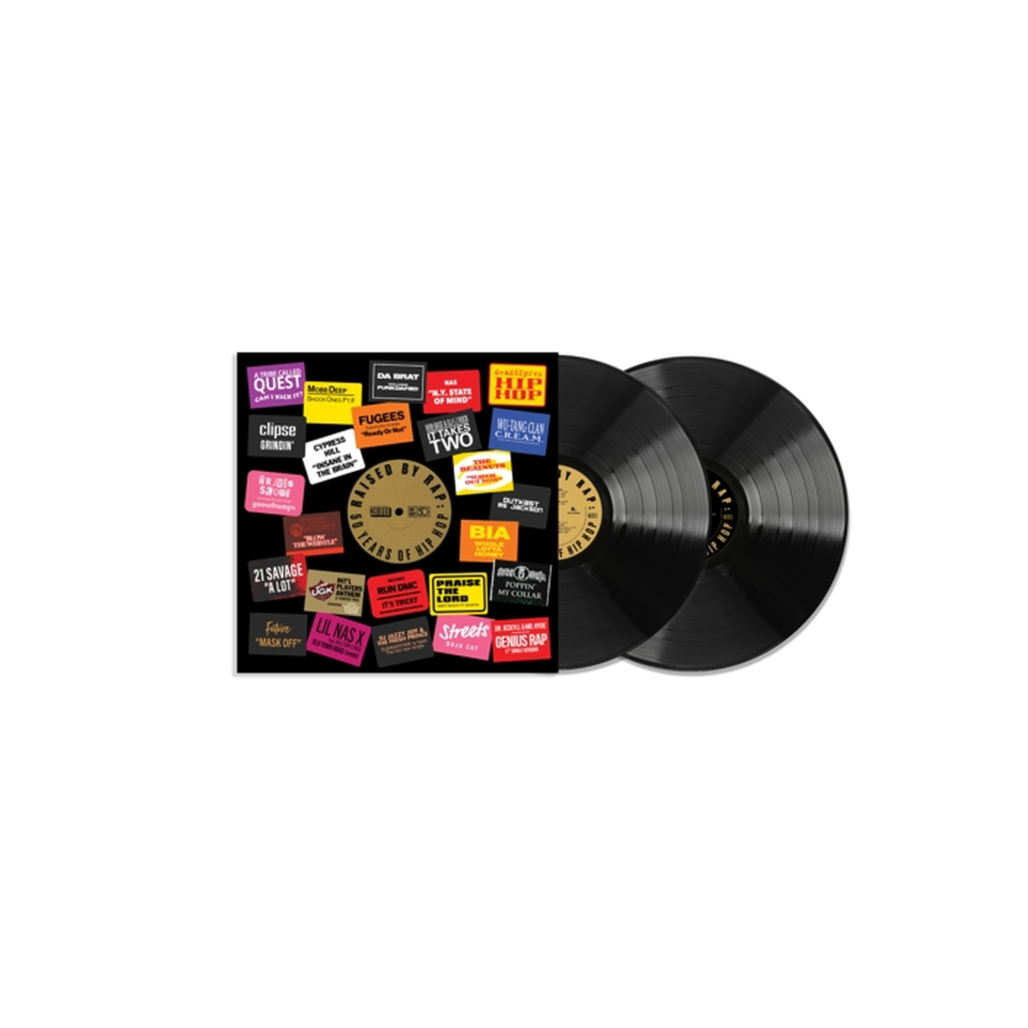 Various Artists - Raised By Rap: 50 Years Of Hip Hop 2xLP