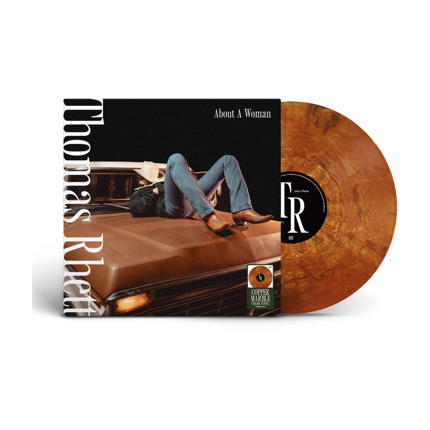 Thomas Rhett - About A Woman [Translucent Copper Nugget LP] (Clear Vinyl)