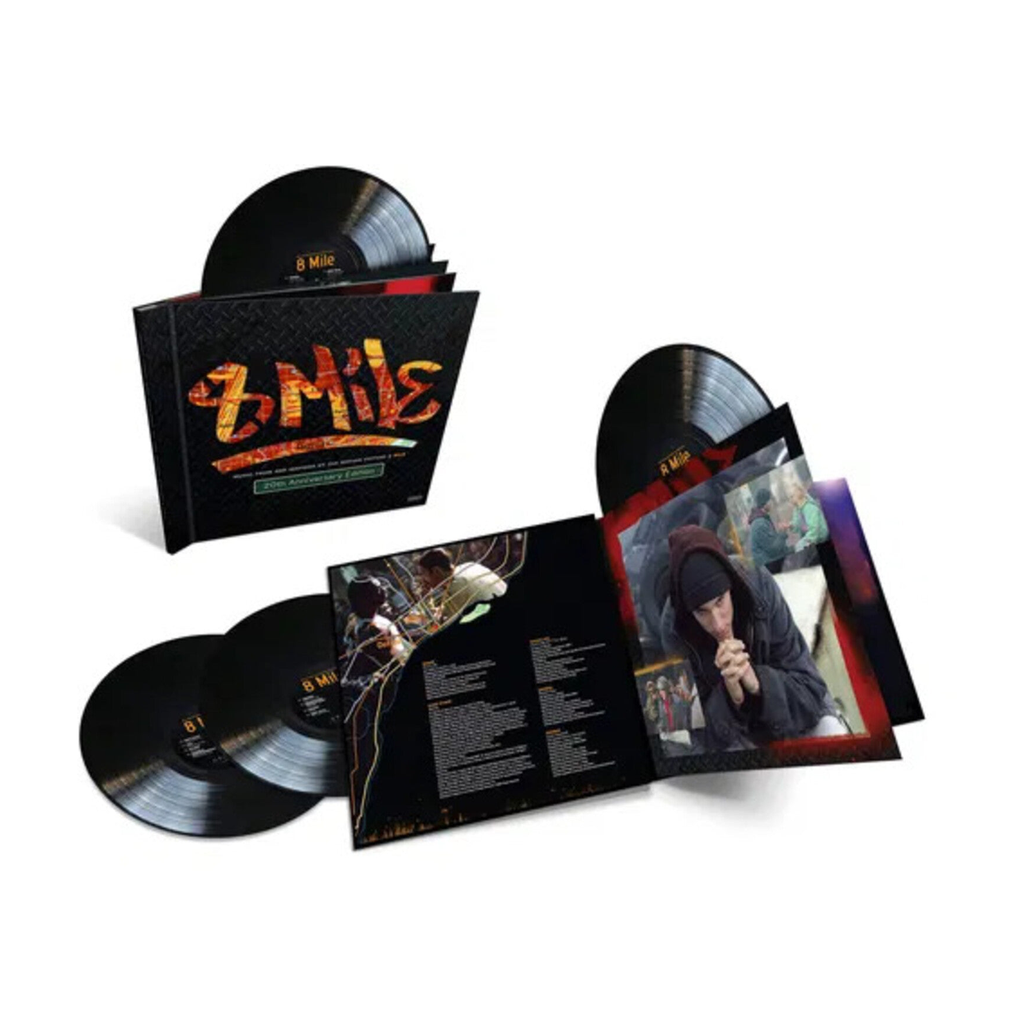 8 Mile (Music From & Inspired by Motion Pic) / Var - 8 Mile (Music From & Inspired By The Motion Picture) - Deluxe Boxset includes Expanded Edition with Alternate Cover Artwork 4xLP (Deluxe)