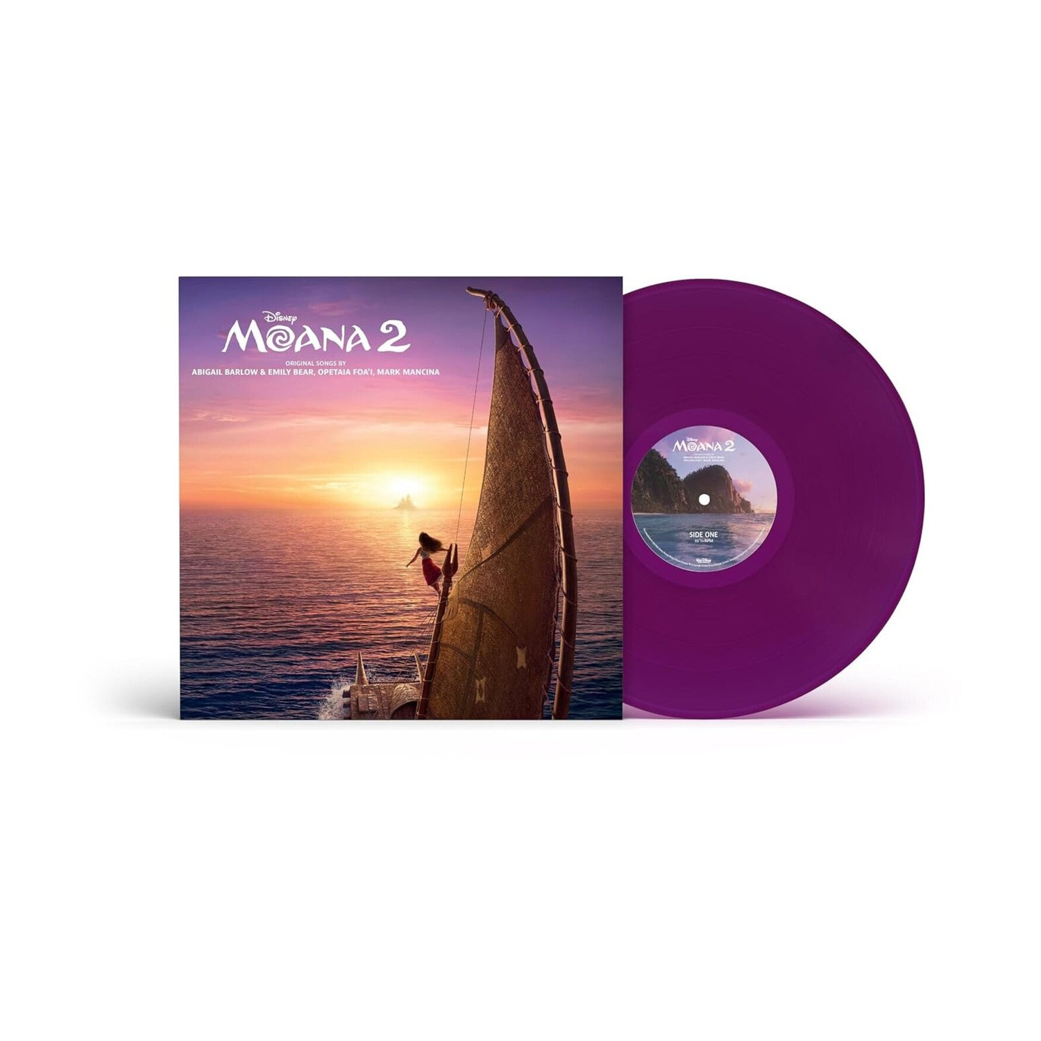 Moana 2 - O.S.T. - Moana 2 (Original Soundtrack) - Vibrant Violet Colored Vinyl (Violet Vinyl)