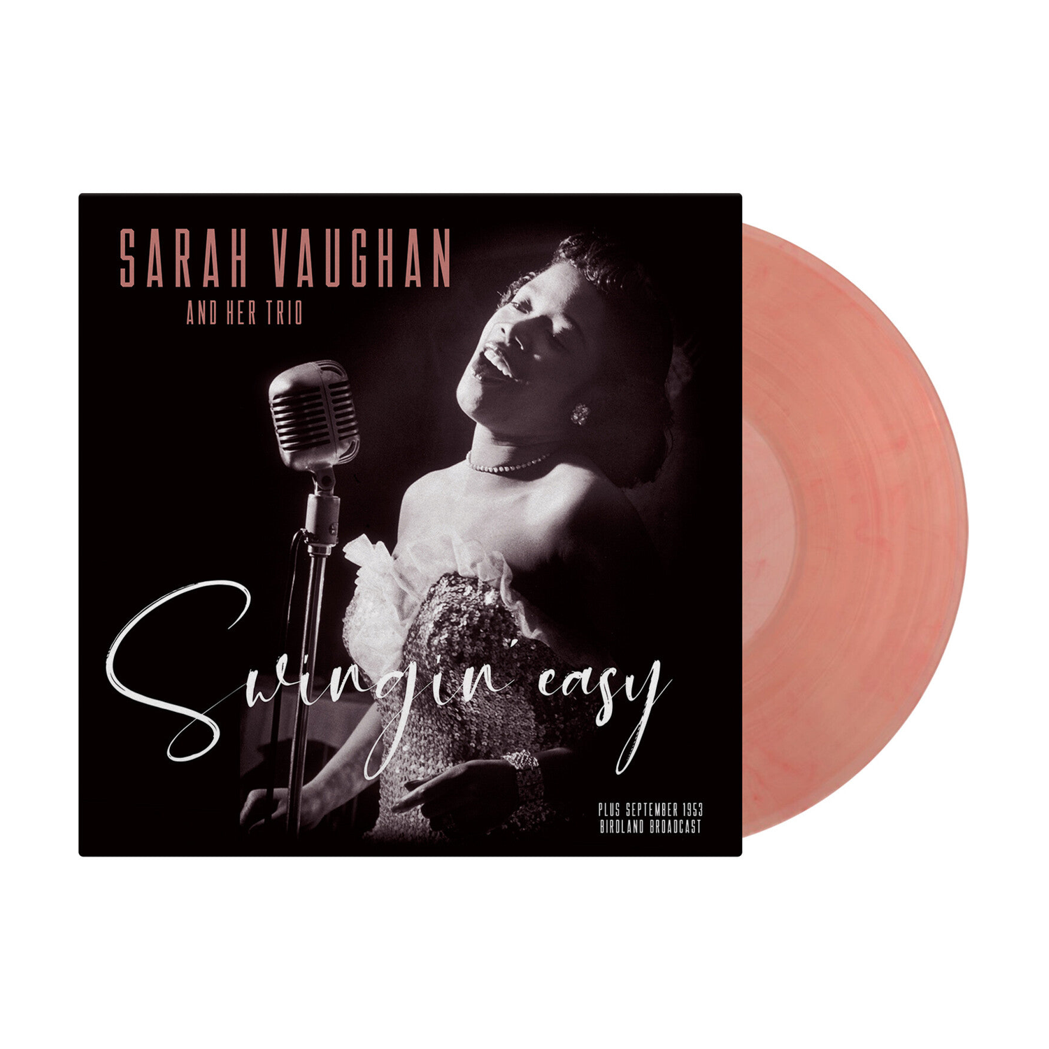 Sarah Vaughan - Swingin' Easy / Birdland - Ltd 180gm Crystal Clear & Red Vinyl (Clear Vinyl)