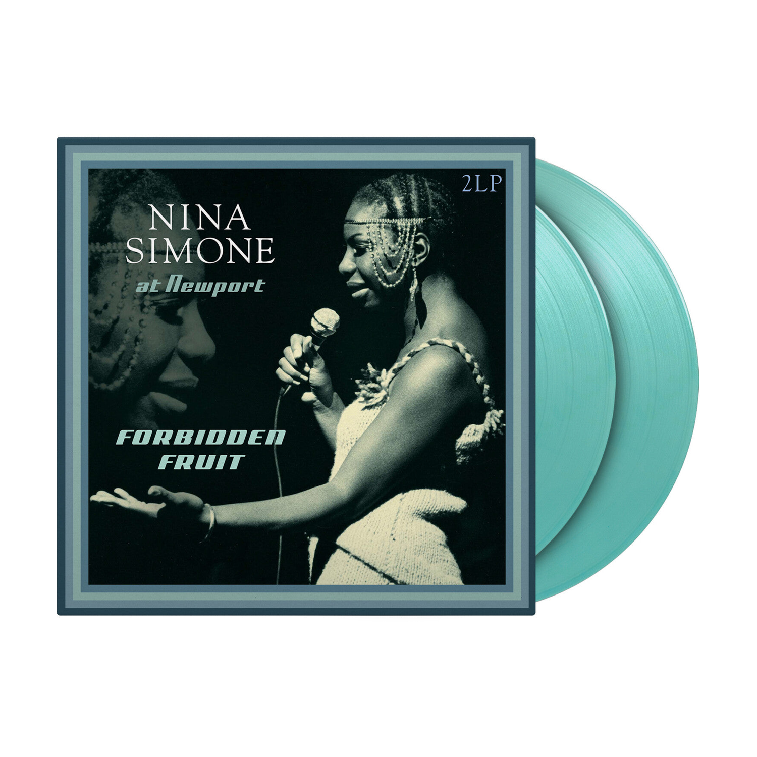 Nina Simone - At Newport / Forbidden Fruit - Ltd 180gm Turquoise Vinyl 2xLP (Turquoise Vinyl)