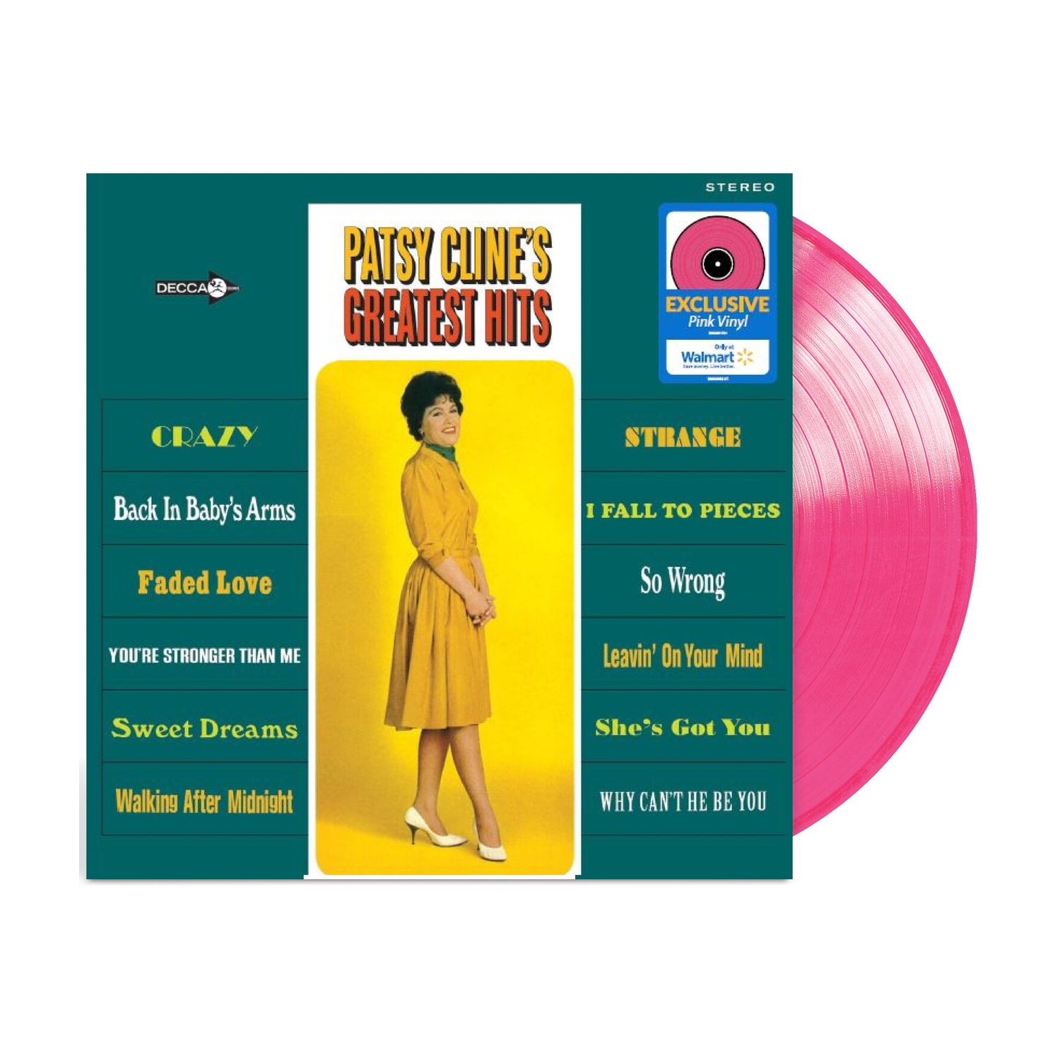 Patsy Cline - 12 Greatest Hits [Pink LP] (Pink Vinyl)