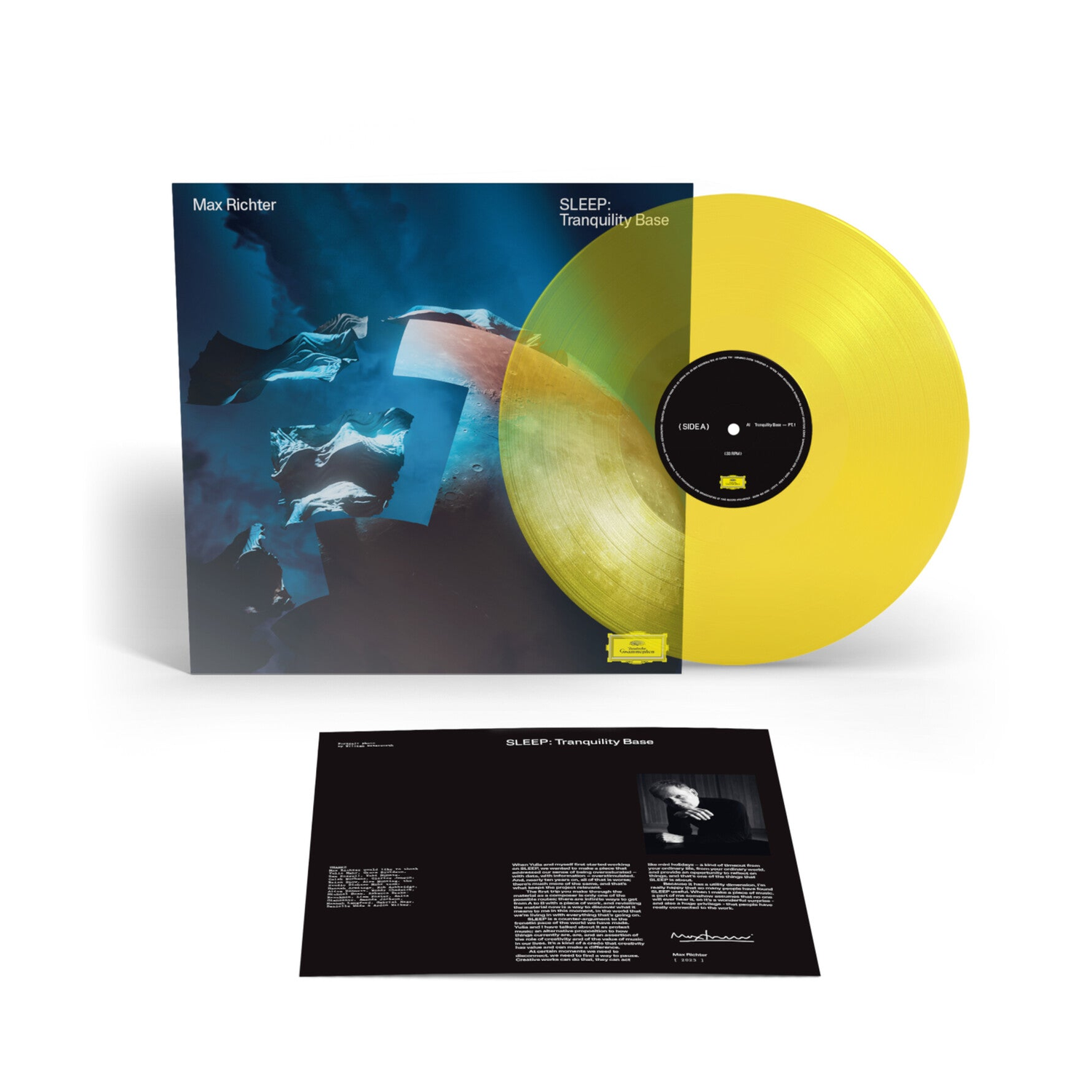 Max Richter - SLEEP: Tranquility Base - Limited Edition Transparent Yellow (Clear Vinyl)