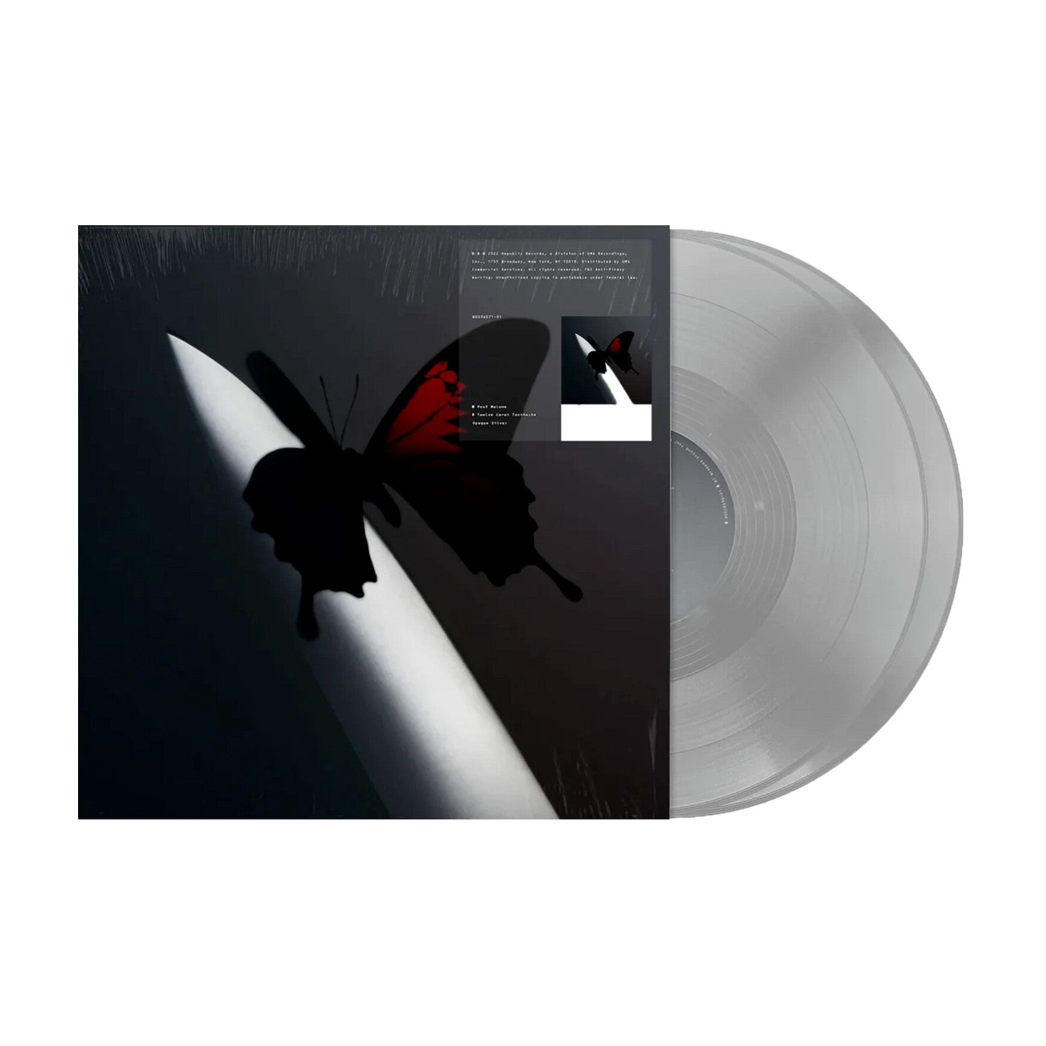 Post Malone - Twelve Carat Toothache - Limited Opaque Silver Vinyl 2xLP (Silver Vinyl)