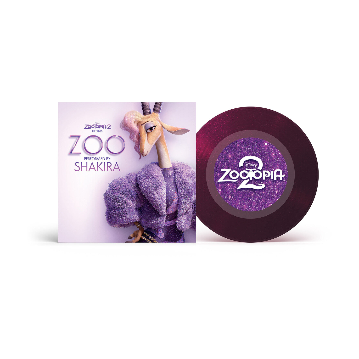 Shakira - Zoo (from Zootopia 2) (Original Soundtrack) (Clear Vinyl)