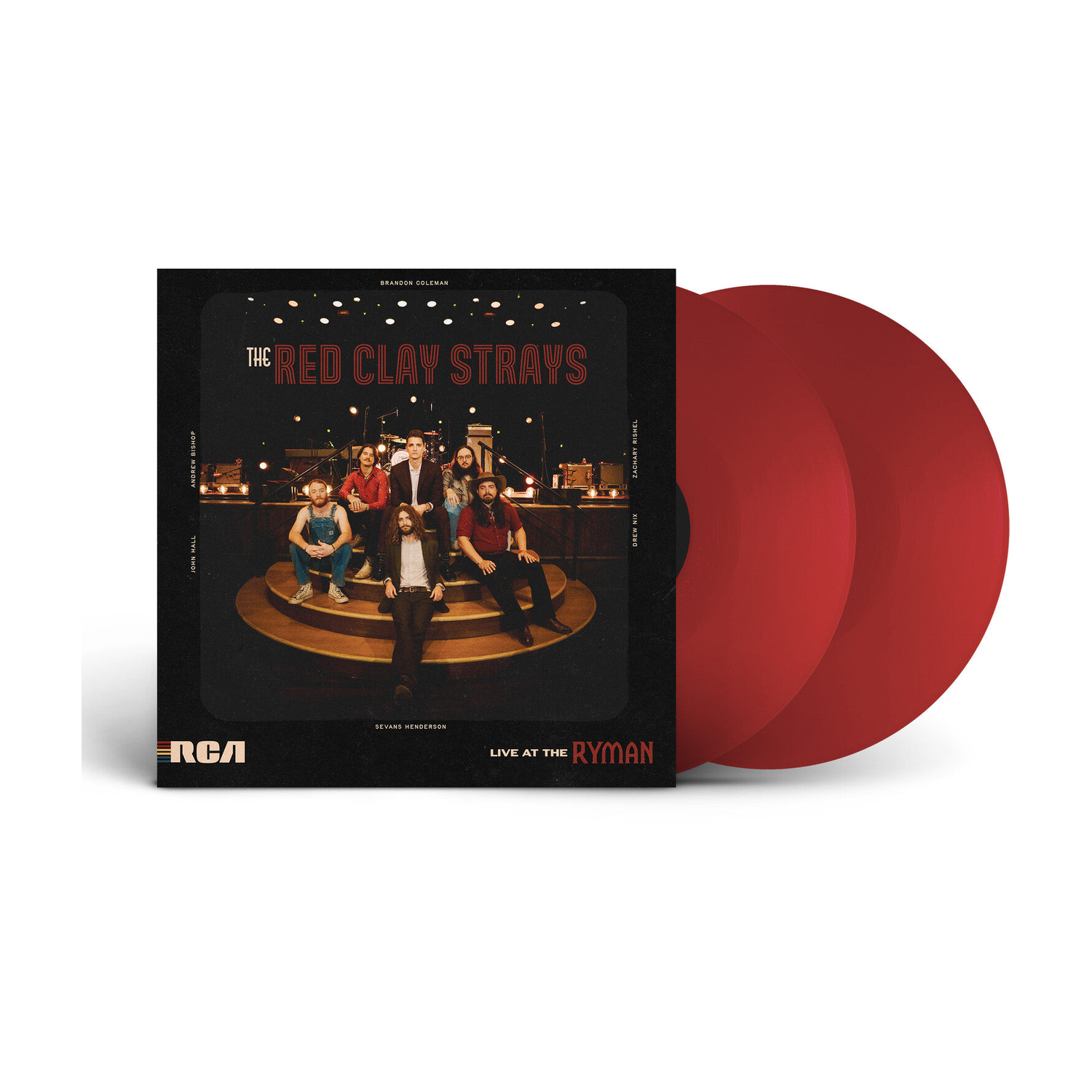 Red Clay Strays - Live At The Ryman 2xLP (Red Vinyl)