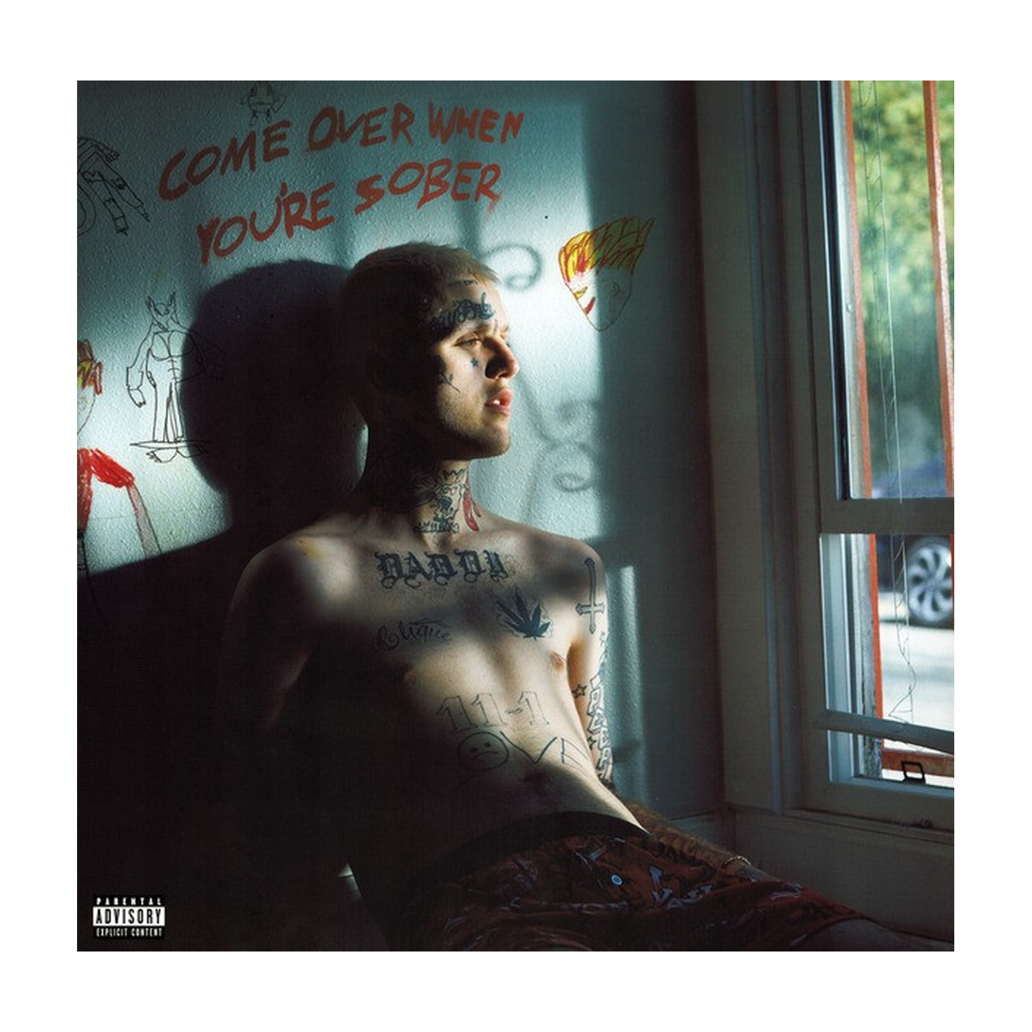 Lil Peep - Come Over When You're Sober, Pt. 1 & Pt. 2 (Pink Black Vinyl)