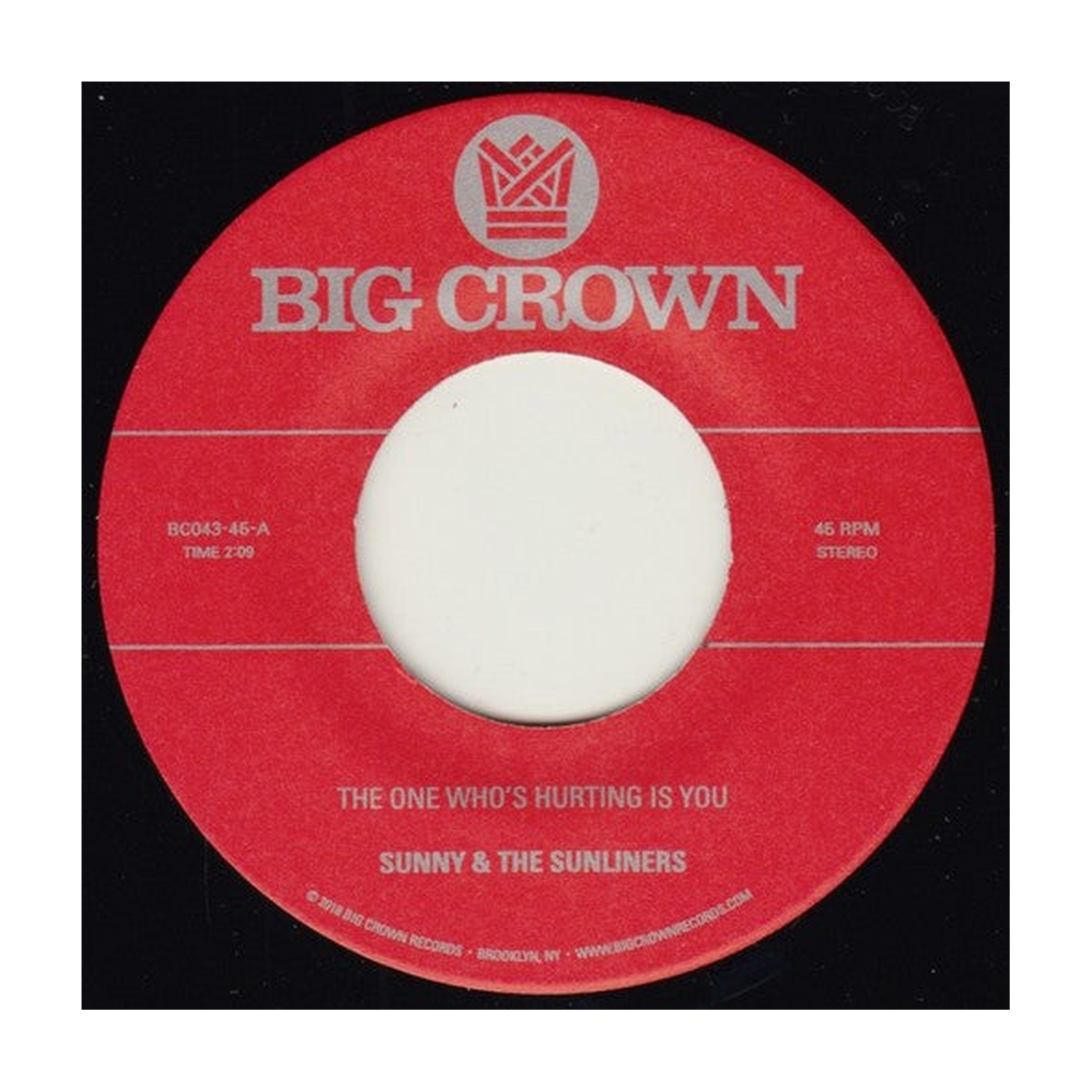 Sunny & Sunliners - The One Who's Hurting You Is / Should I Take You Home