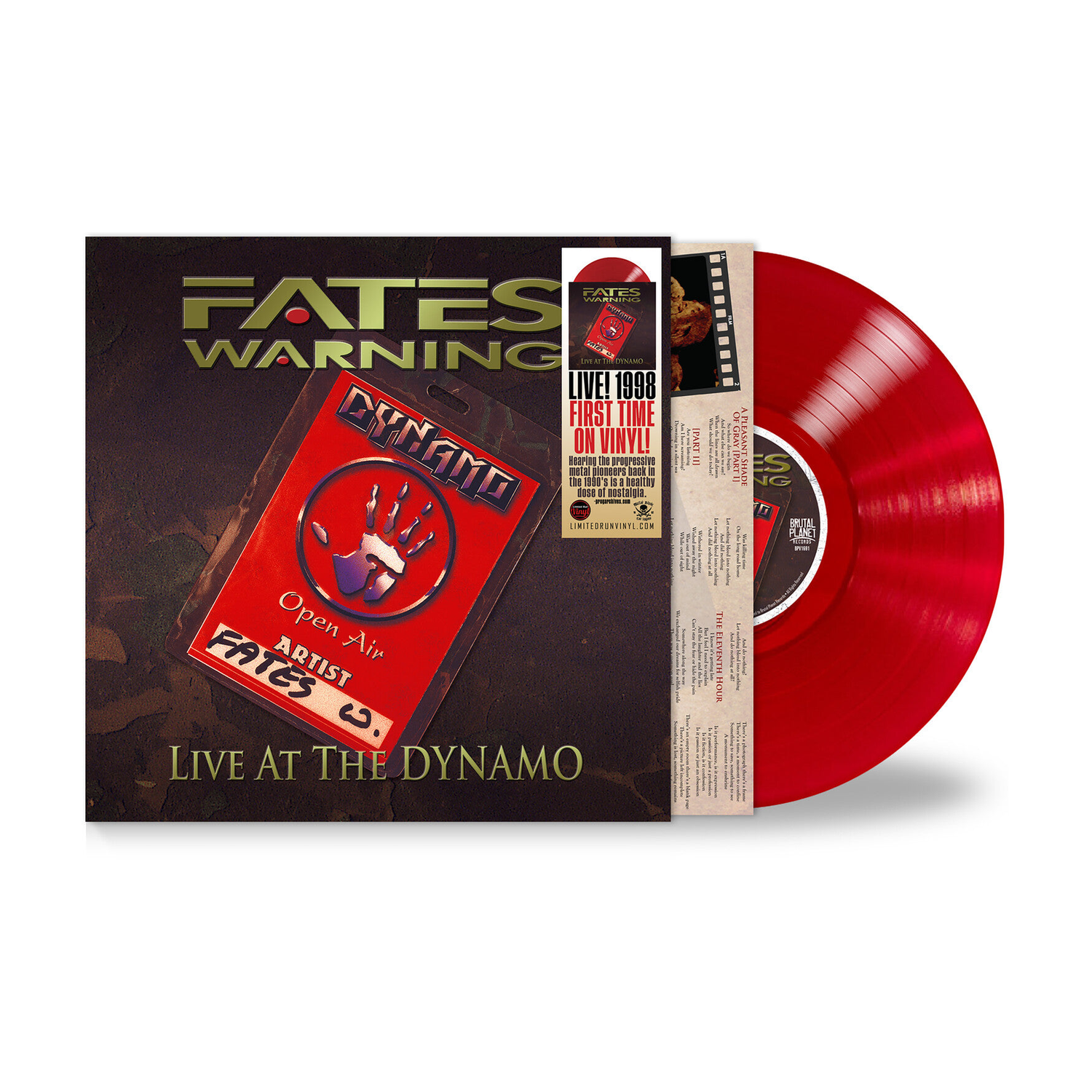 Fates Warning - Live at the Dynamo - Crimson Red (Red Vinyl)
