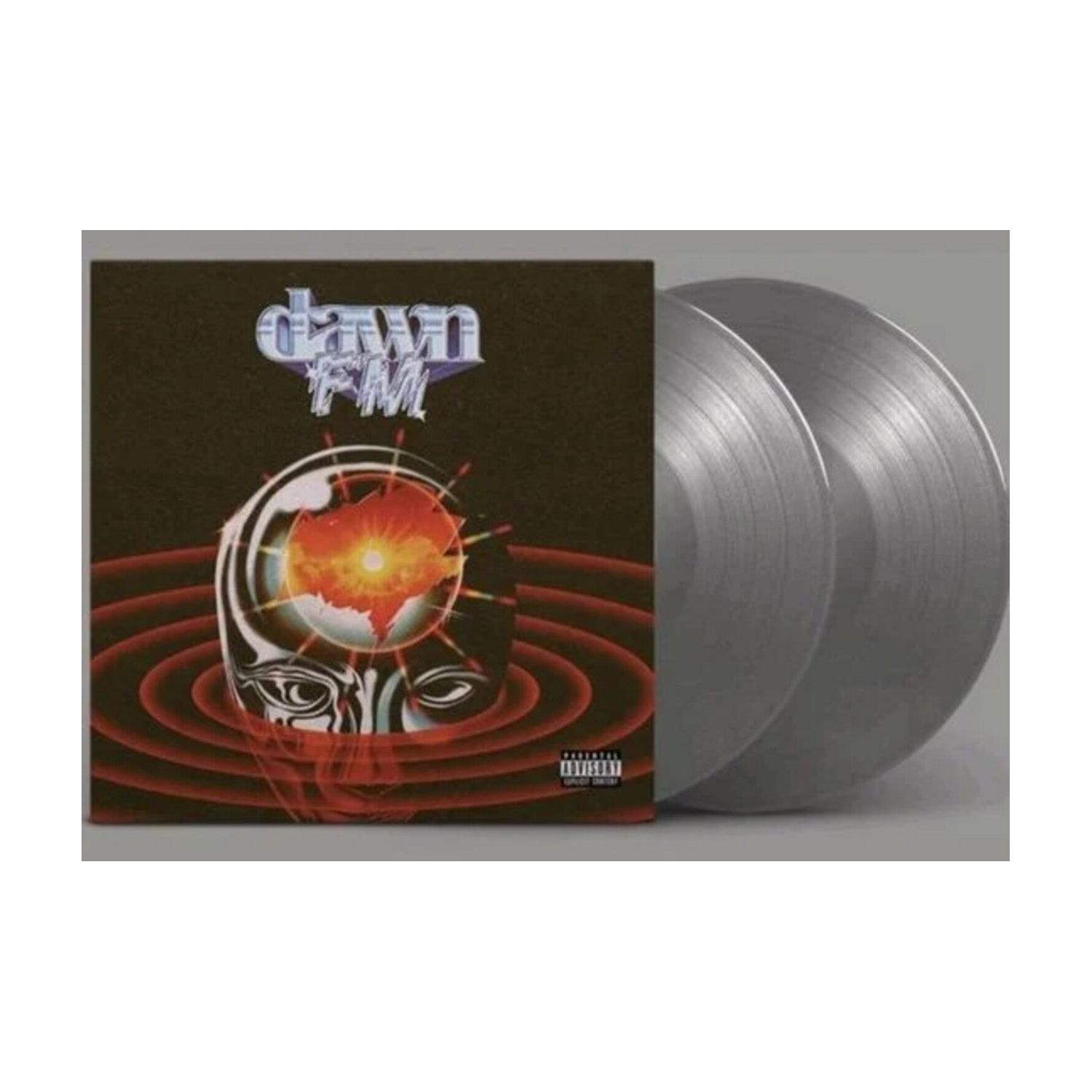 Weeknd - Dawn FM - Translucent Silver Colored Vinyl with Alternate Cover Artwork 2xLP (Silver Vinyl)
