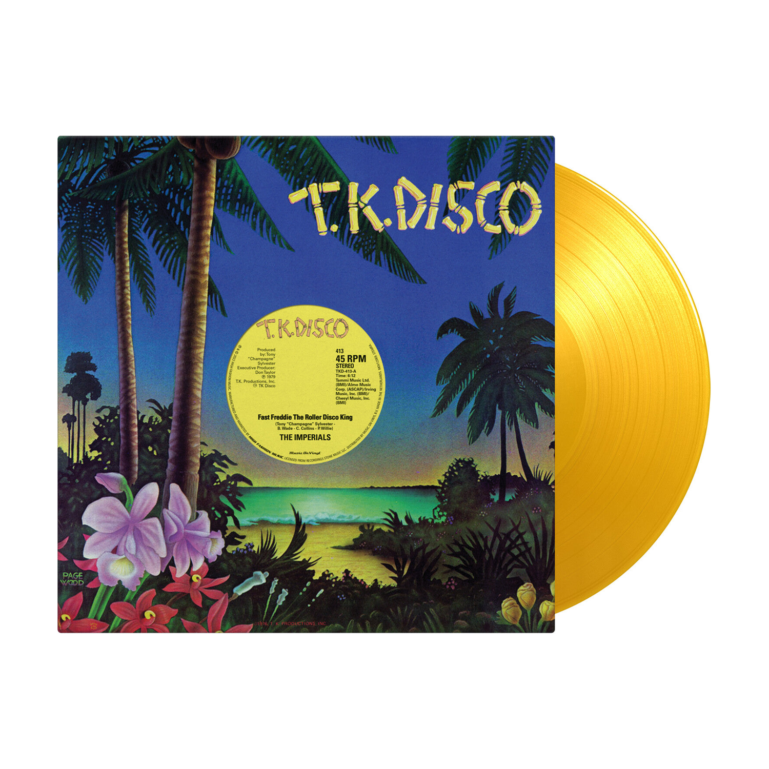 Imperials - Fast Freddie The Roller Disco King (Yellow Vinyl)