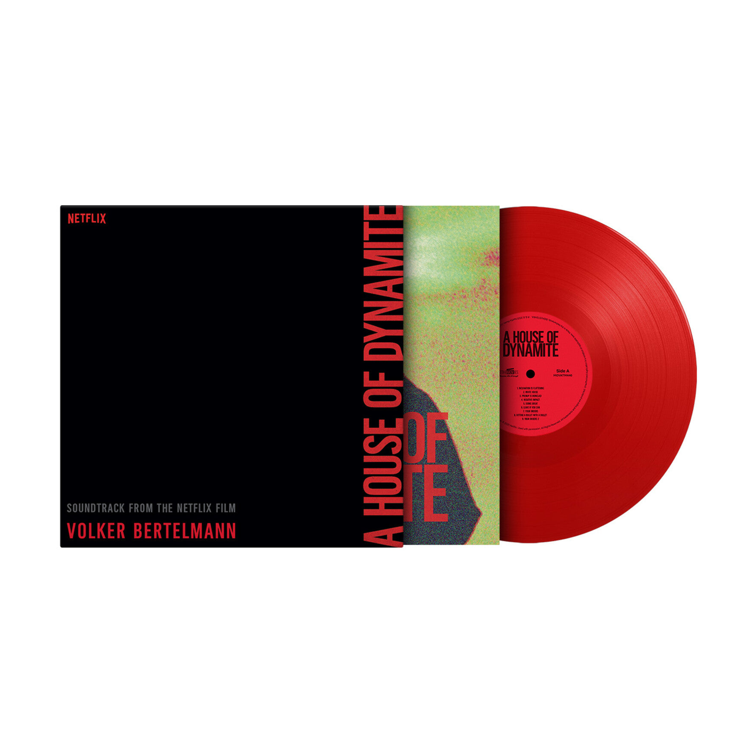 Volker Bertelmann - A House Of Dynamite (Original Soundtrack) (Red Vinyl)