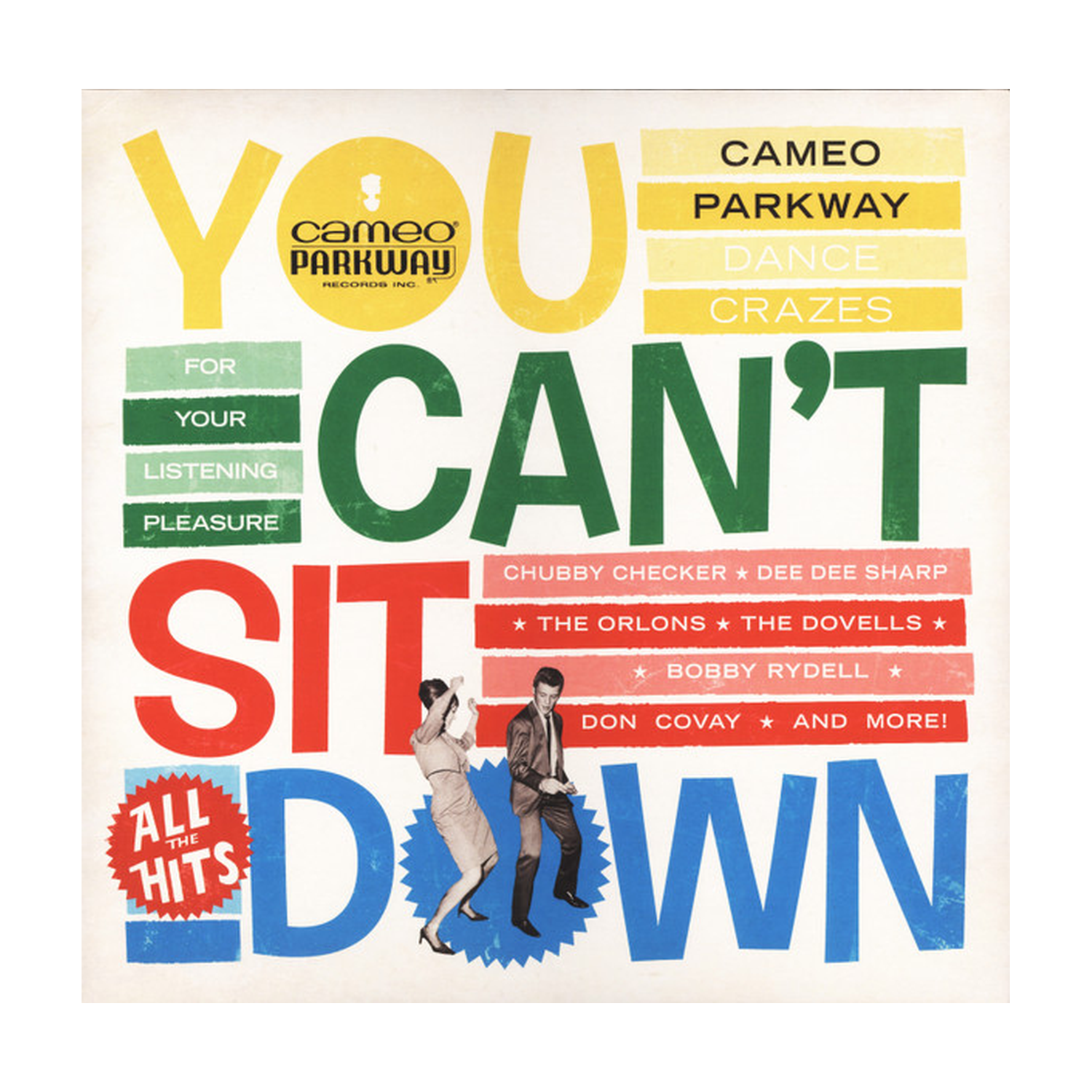 You Can't Sit Down: Cameo Parkway Dance / Var - You Can't Sit Down: Cameo Parkway Dance Crazes 1958-1964 (U.K. Collection) 2xLP (Yellow Vinyl)