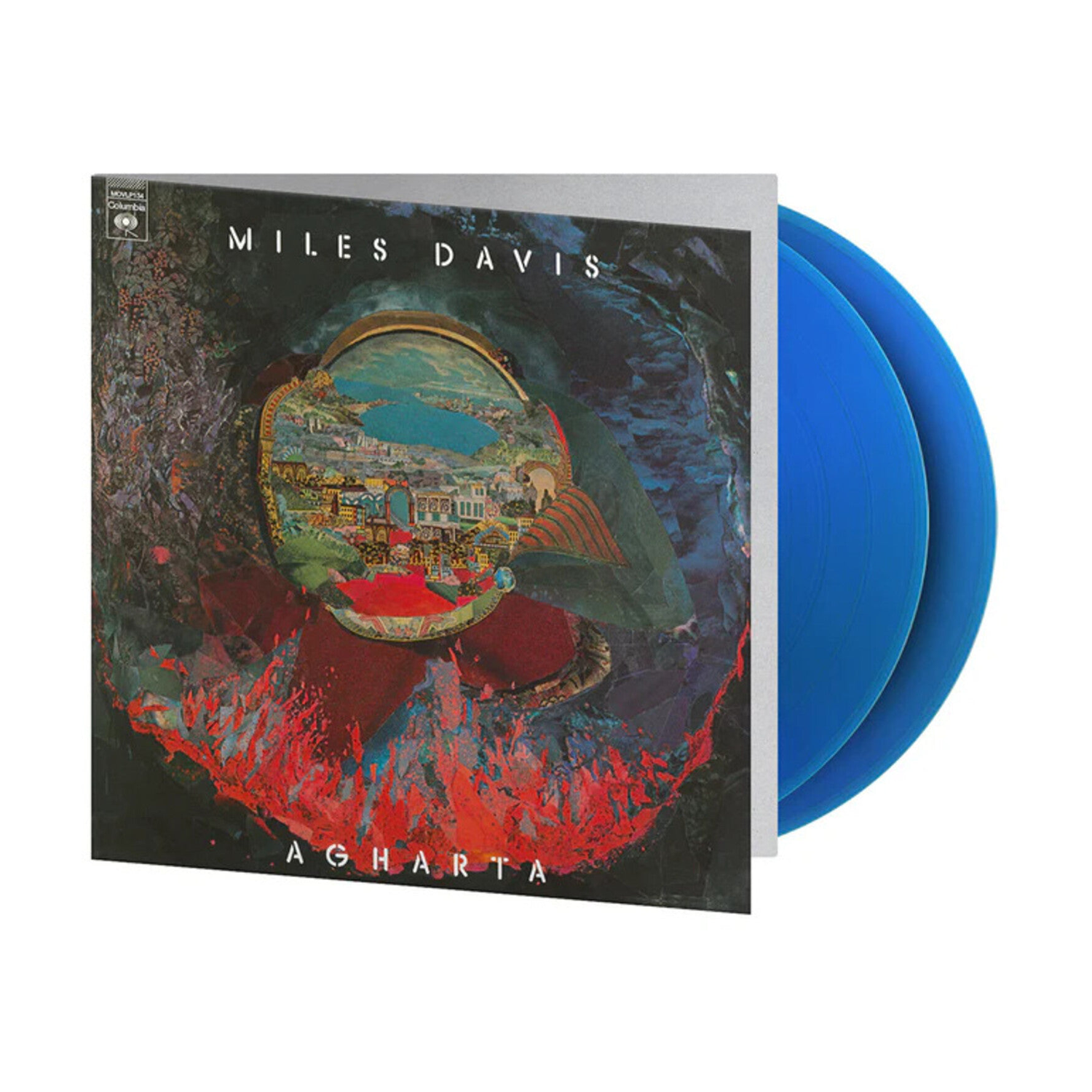 Miles Davis - Agharta - Limited Gatefold 180-Gram Translucent Blue Colored Vinyl 2xLP (Blue Vinyl)