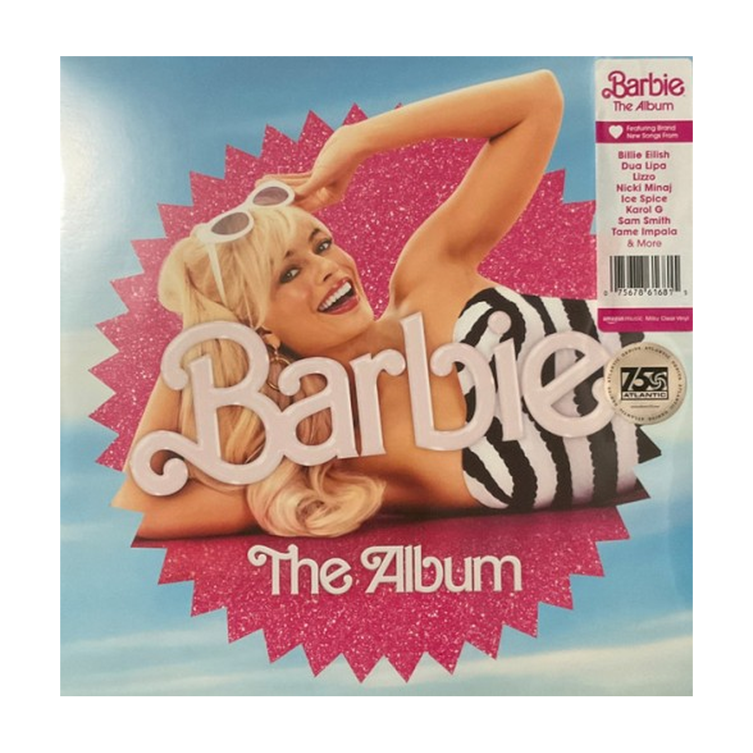 Barbie: The Album - O.S.T. - Barbie: The Album (Original Soundtrack) - Milky Clear Vinyl with Poster (Clear Vinyl)