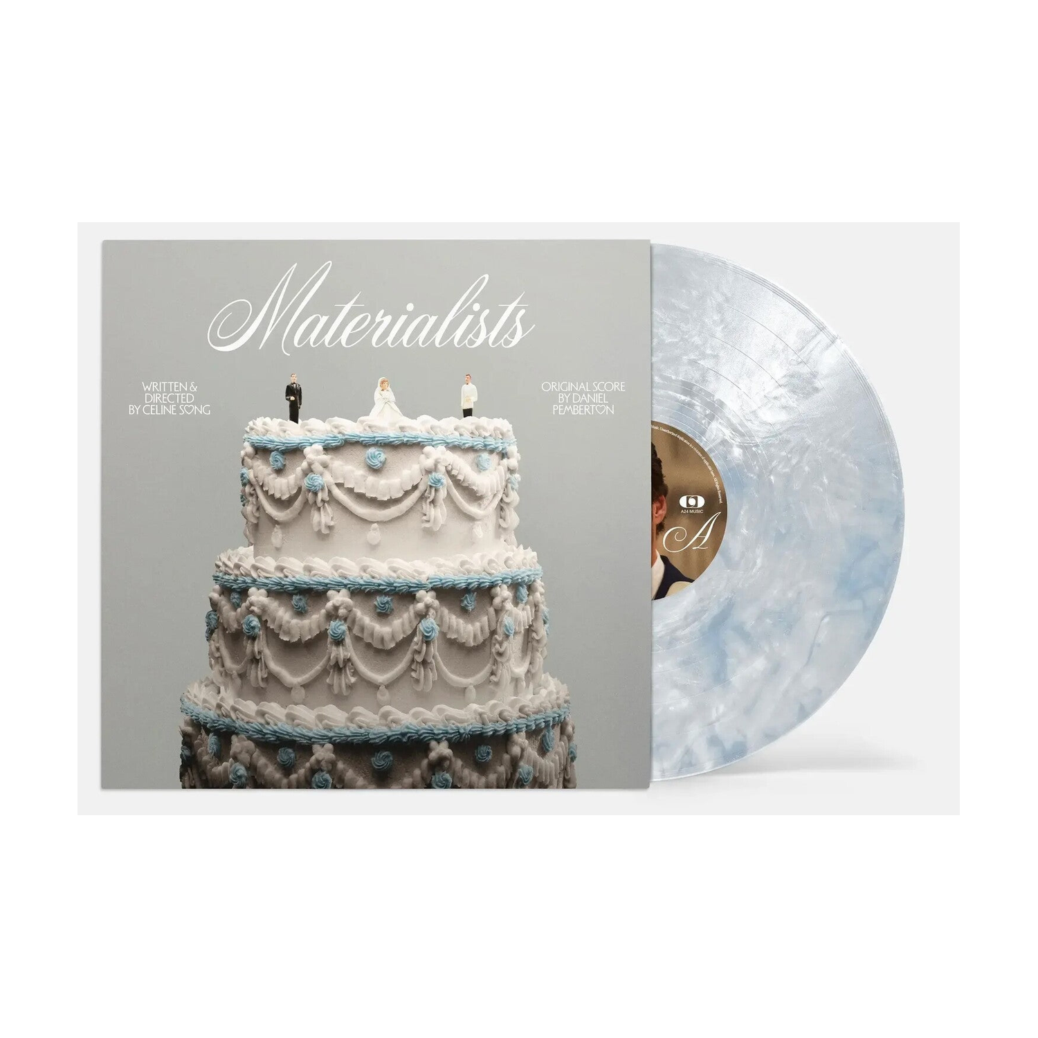 Daniel Pemberton / Baby Rose / Japanese Breakfast - Materialists (Original Soundtrack) White/Blue (White Vinyl)