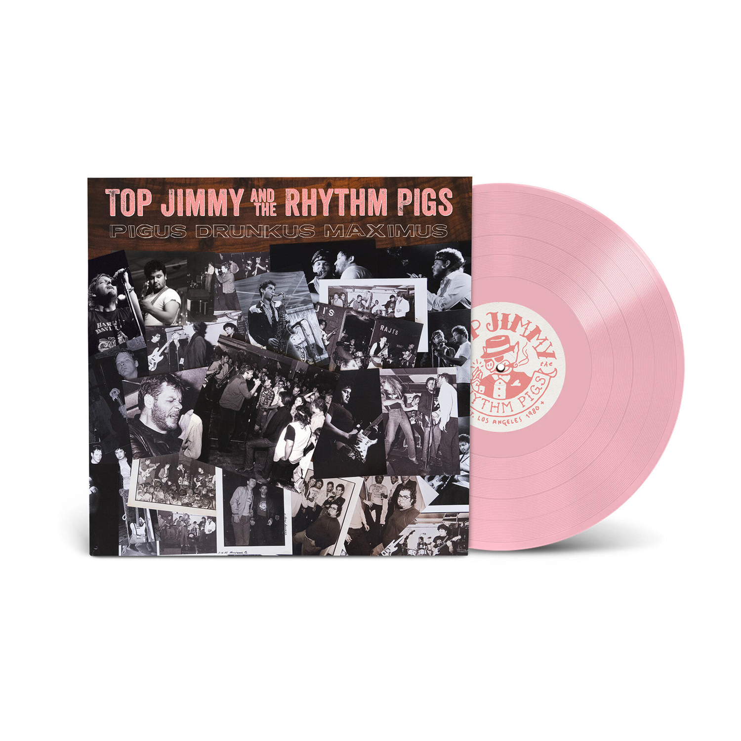 Top Jimmy & the Rhythm Pigs - Pigus Drunkus Maximus (Pink Vinyl)