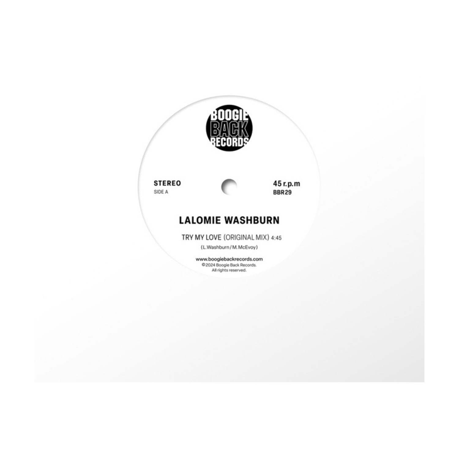Lalomie Washburn - Try My Love