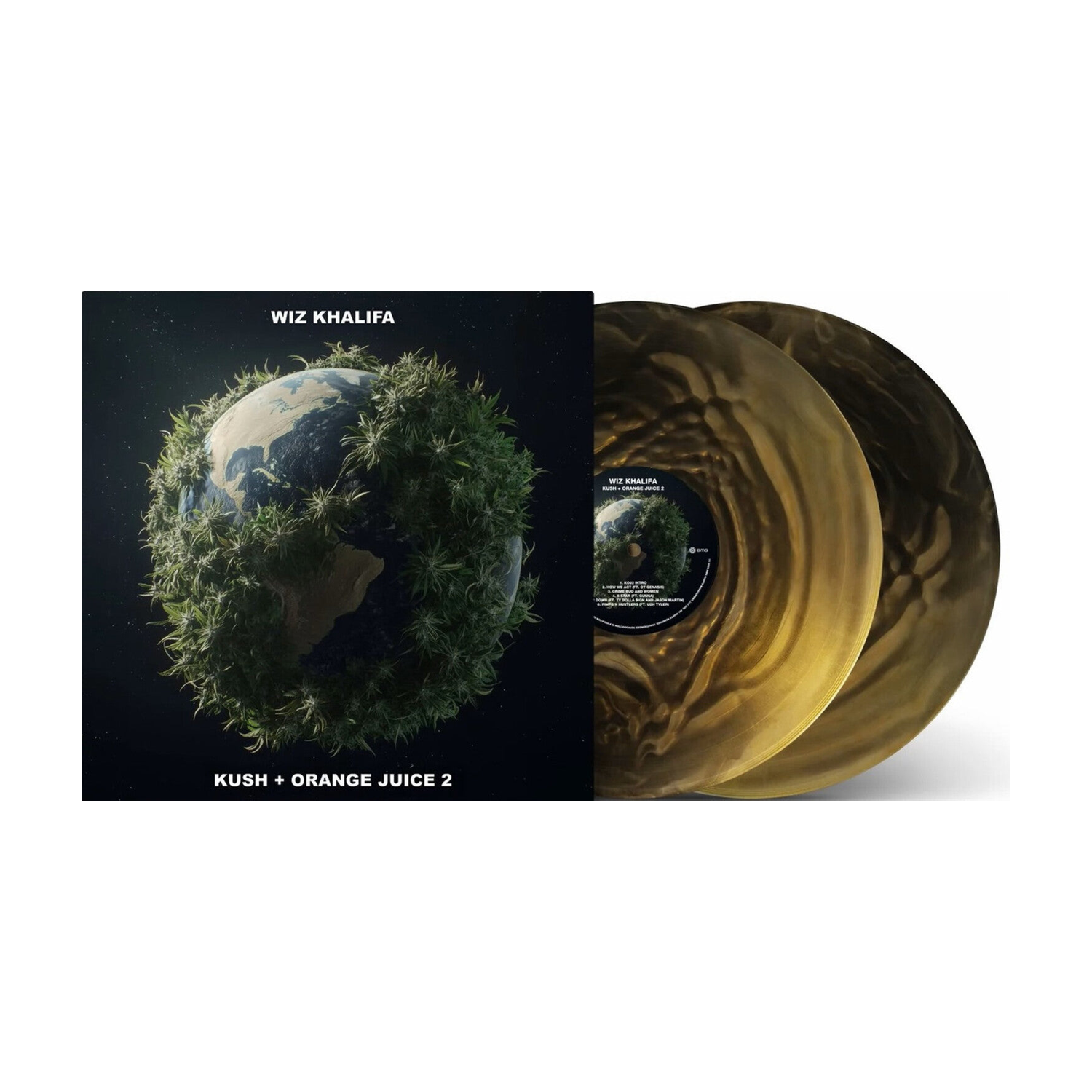 Wiz Khalifa - Kush & Orange Juice 2 2xLP