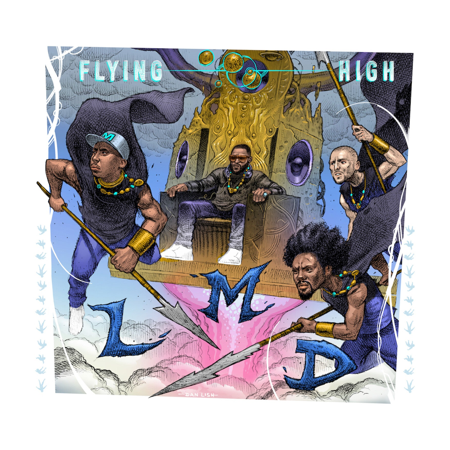 Lmd (Lmno, Med, Declaime) - Flying High (White Vinyl)