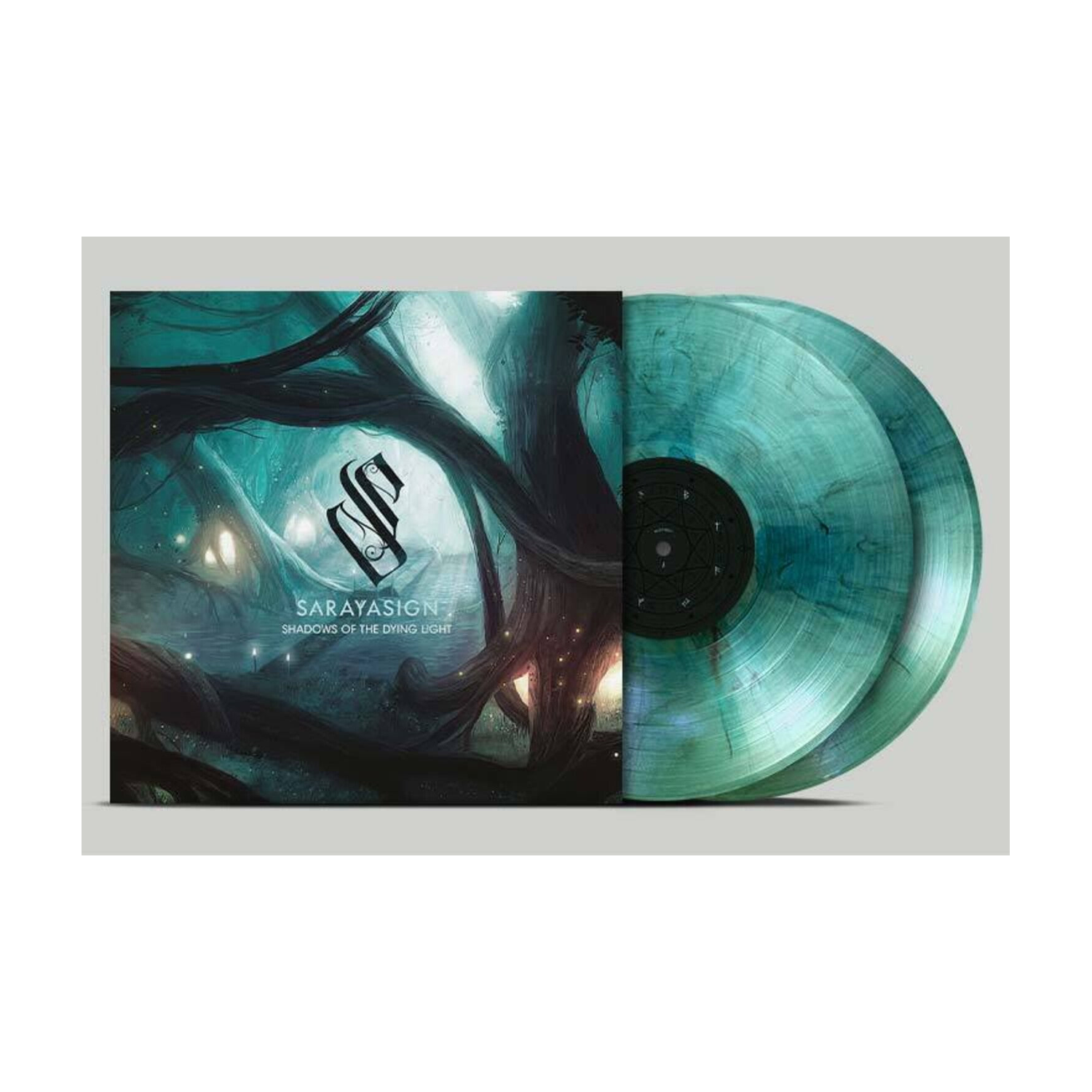 Sarayasign - Shadows Of The Dying Light - Turquoise/Blue 2xLP (Turquoise Vinyl)
