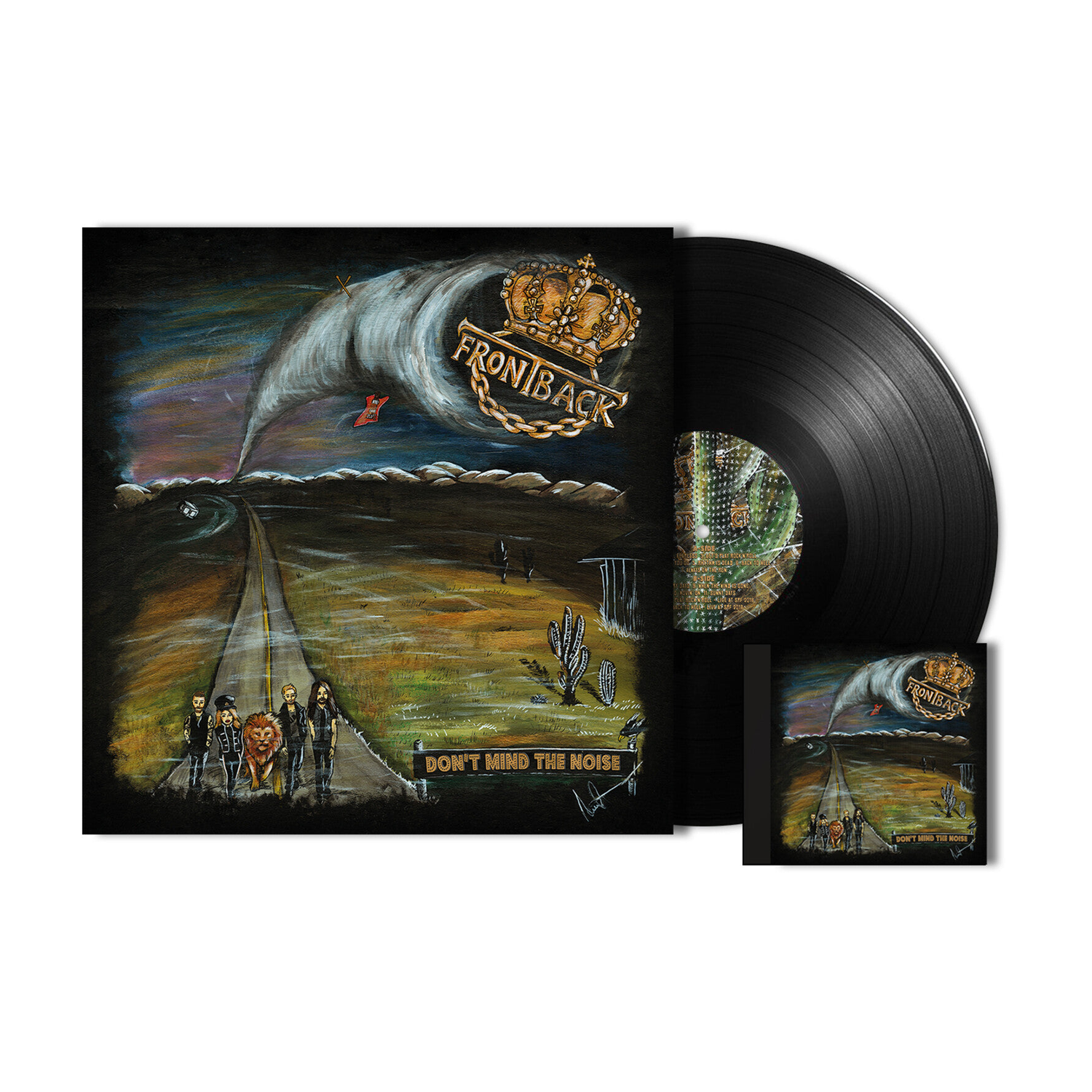 Frontback - Don't Mind The Noise (With Cd) 2xLP