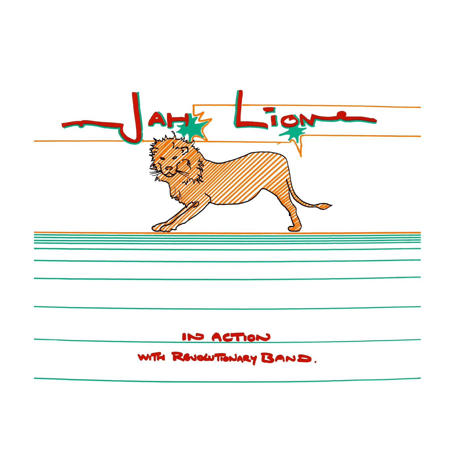 Jah Lion - In Action With The Revolutionary Band