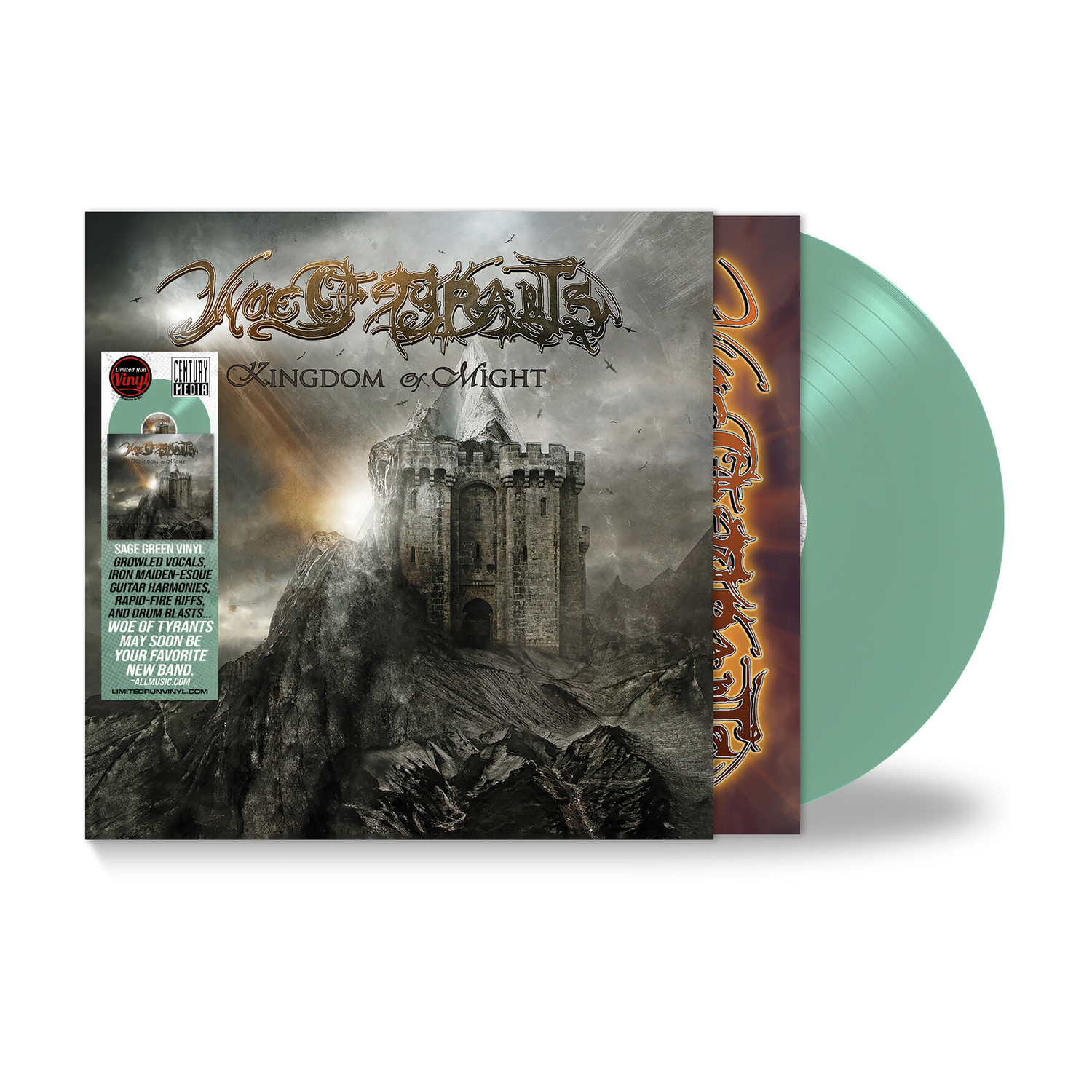 Woe of Tyrants - Kingdom of Might (Lime Vinyl)