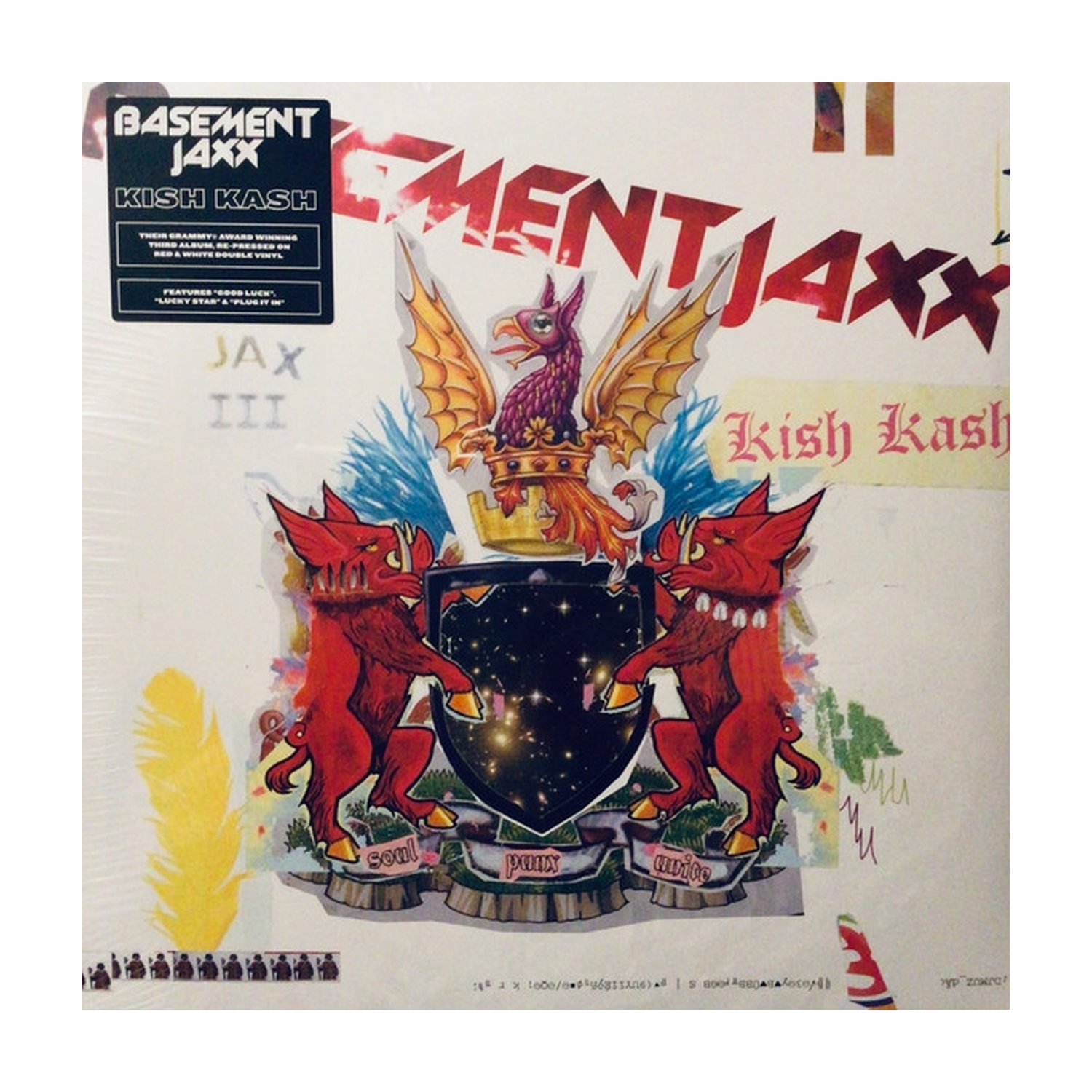Basement Jaxx - Kish Kash 2xLP (Red Vinyl)
