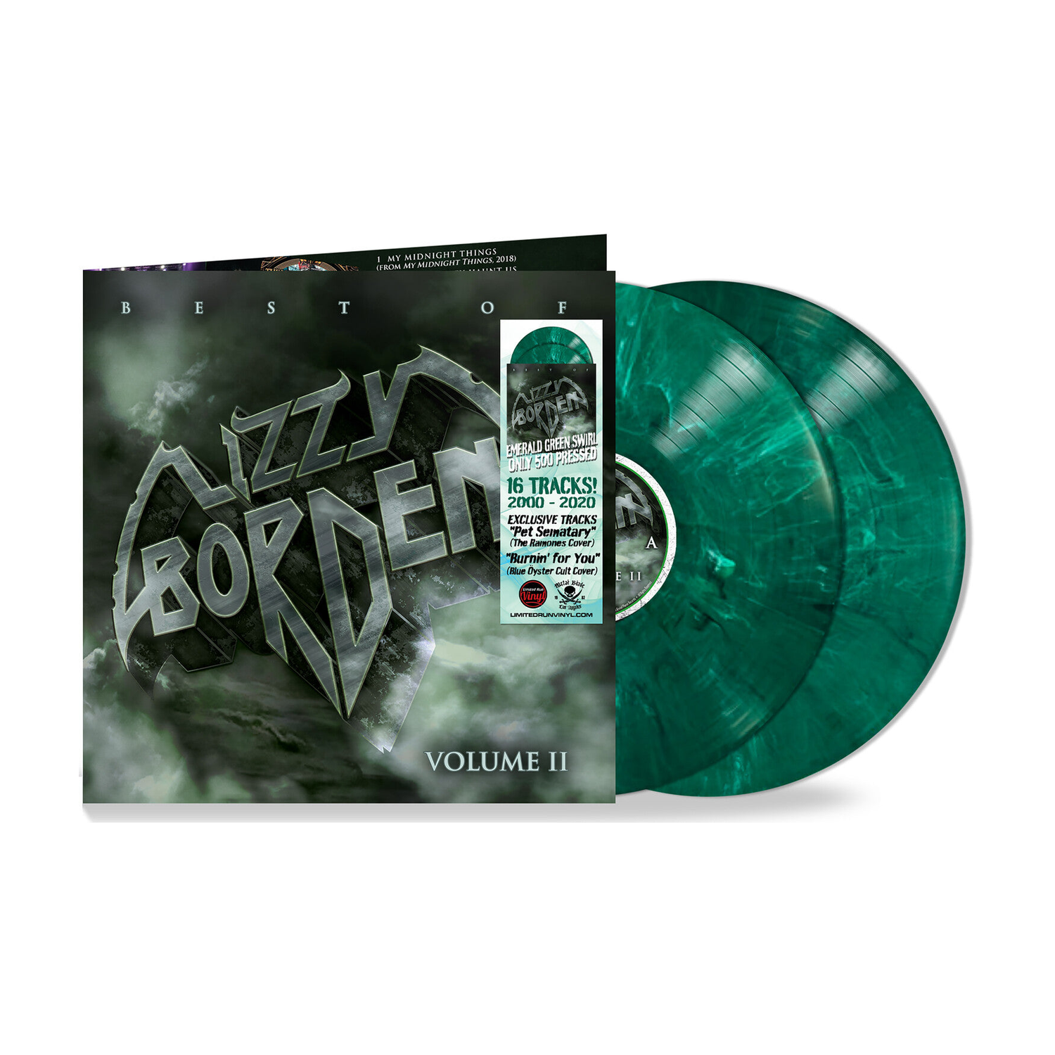 Lizzy Borden - The Best of Lizzy Borden Vol 2 2xLP (Green Vinyl)
