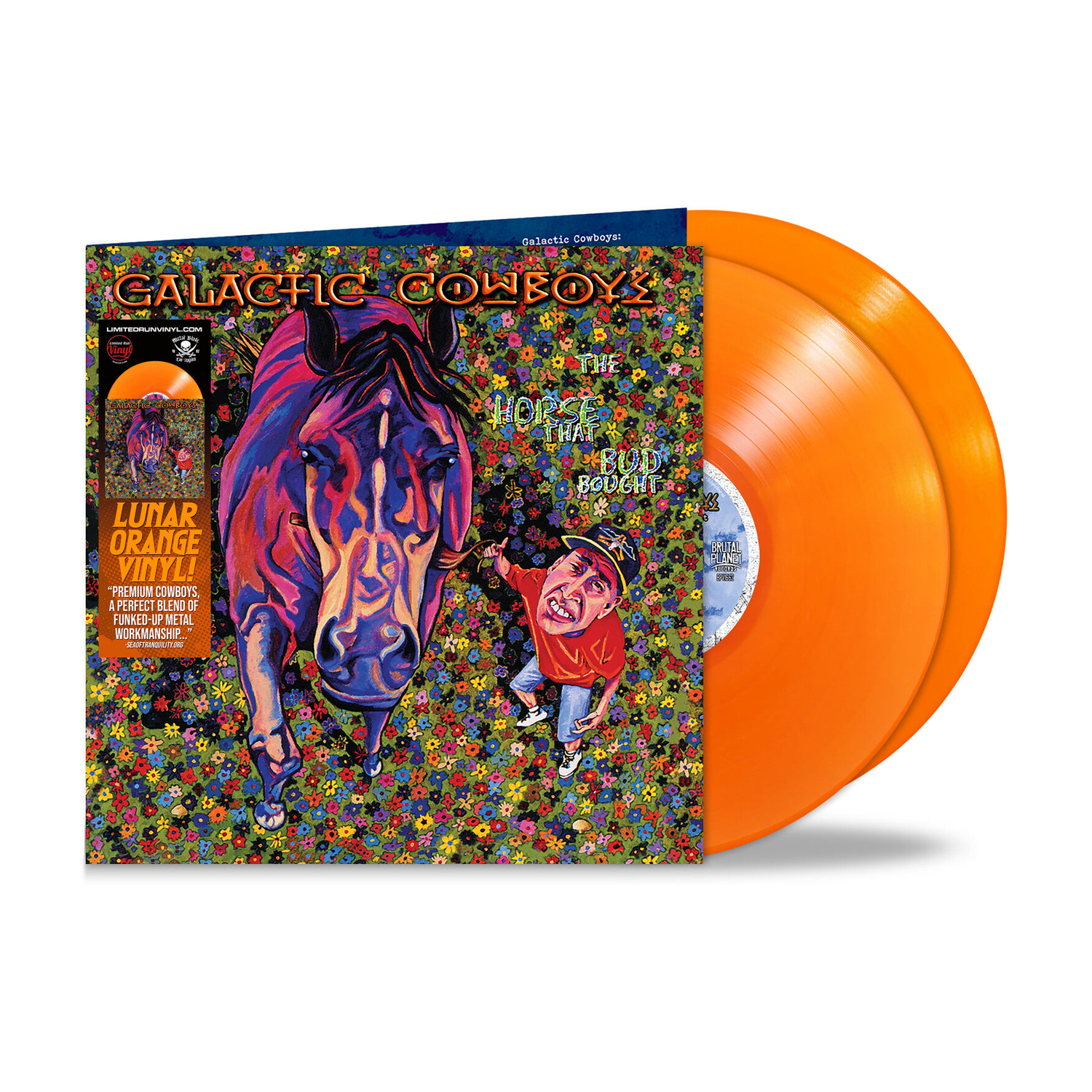 Galactic Cowboys - The Horse That Bud Bought - Solar Orange 2xLP (Orange Vinyl)